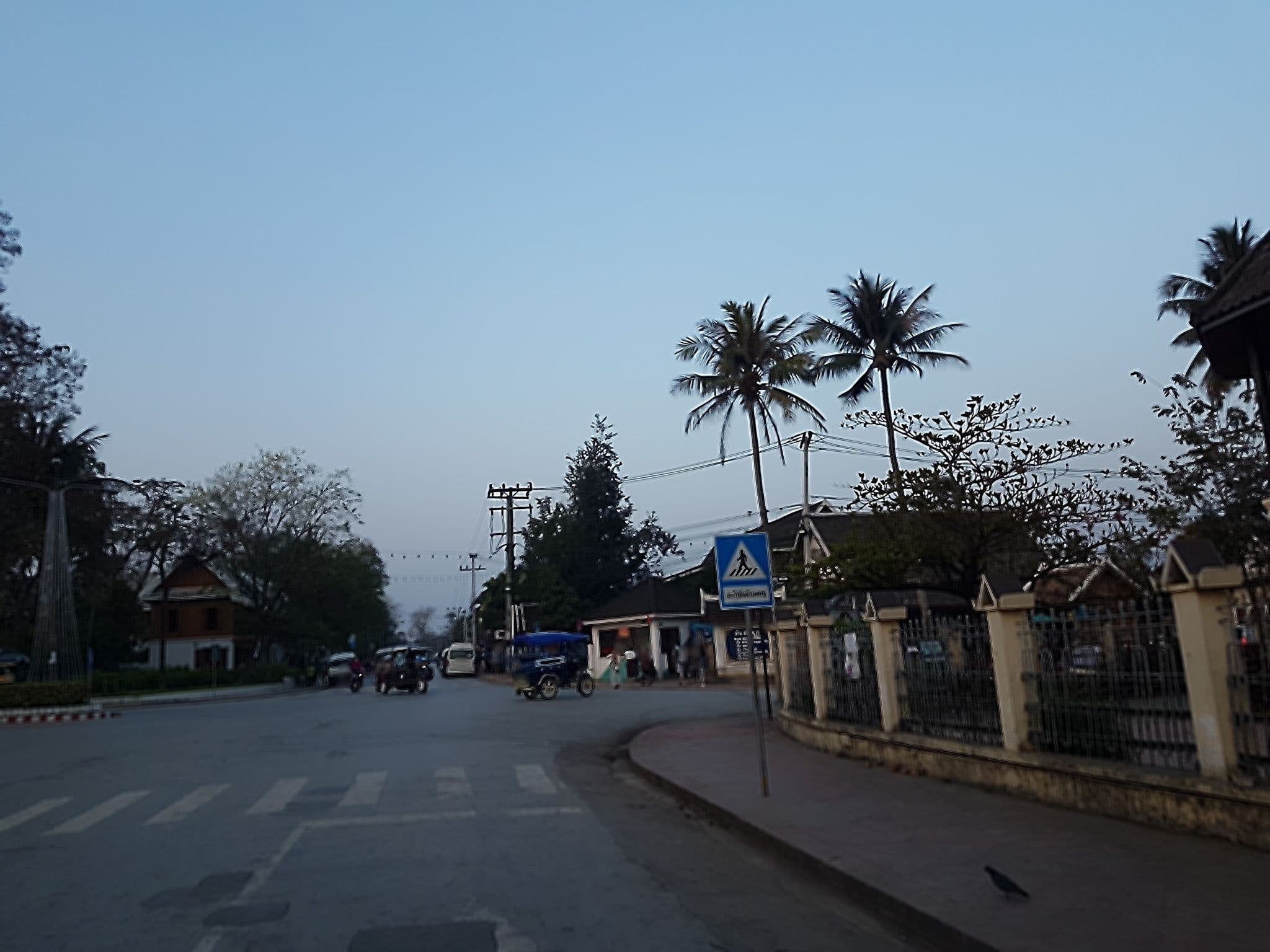 Street view near Houngvilai Hotel, Luang Prabang — © mbethke (CC BY-SA · Mapillary)