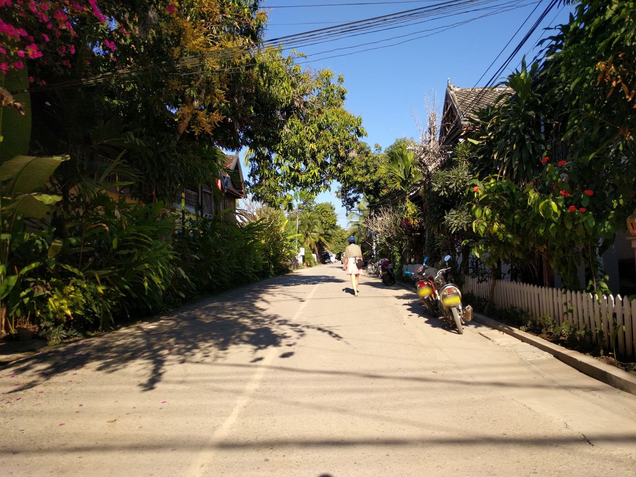 Street view near Chittana Guesthouse, Luang Prabang — © emackres (CC BY-SA · Mapillary)