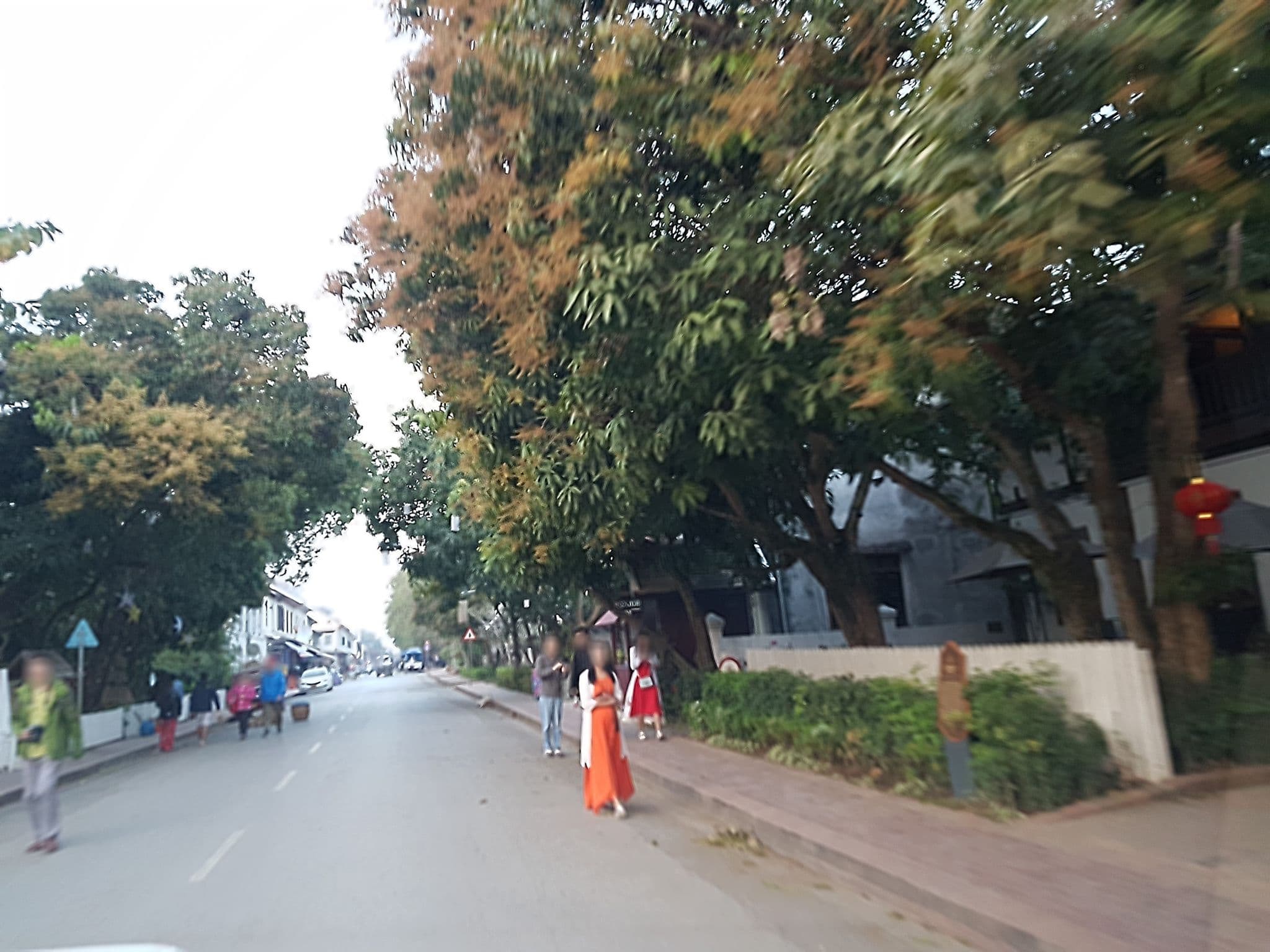 Street view near Ananta Hotel Luangprabang, Luang Prabang — © mbethke (CC BY-SA · Mapillary)