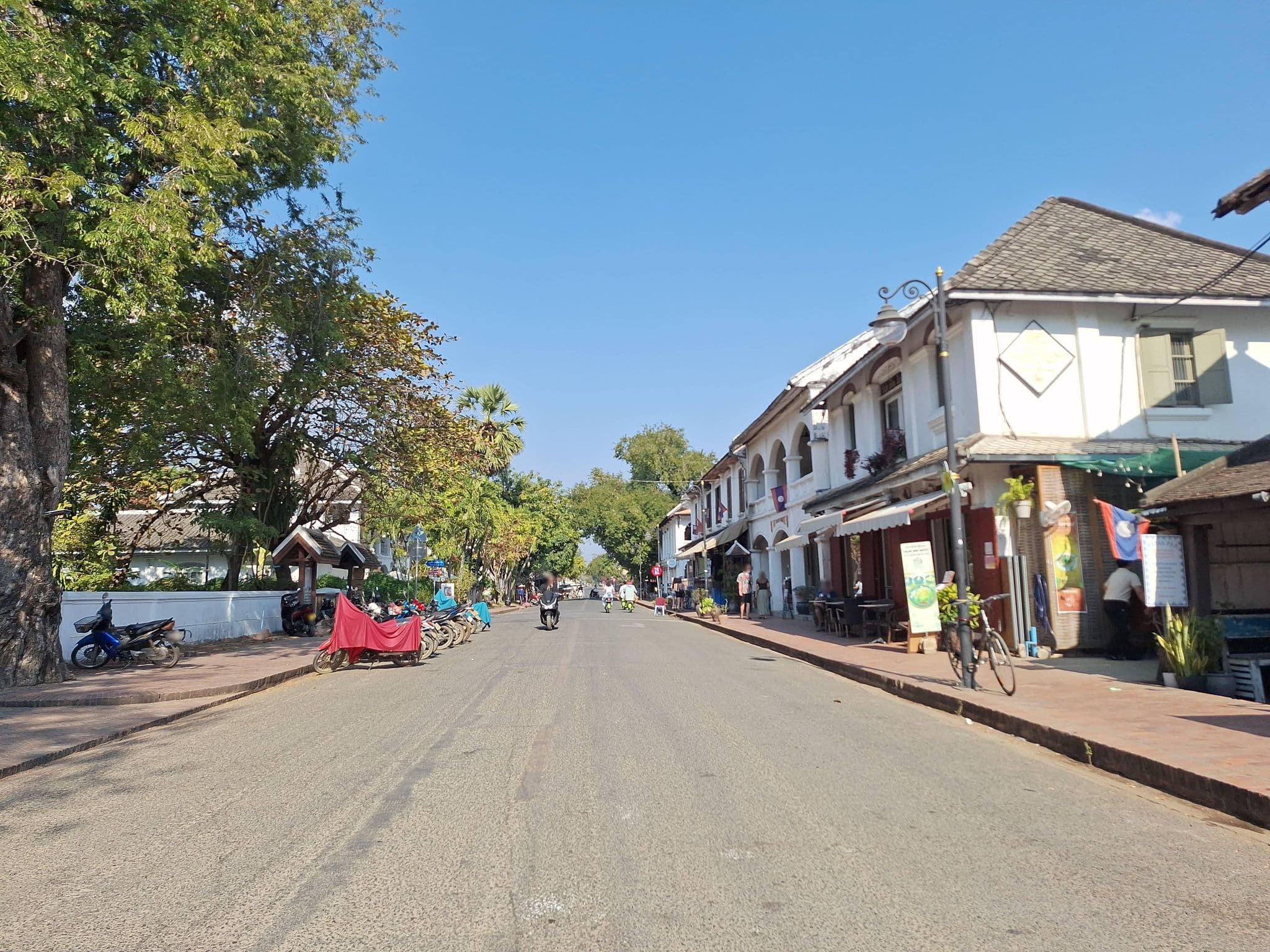 Street view near Golden Lotus Namkhan View, Luang Prabang — © Oby (CC BY-SA · Mapillary)