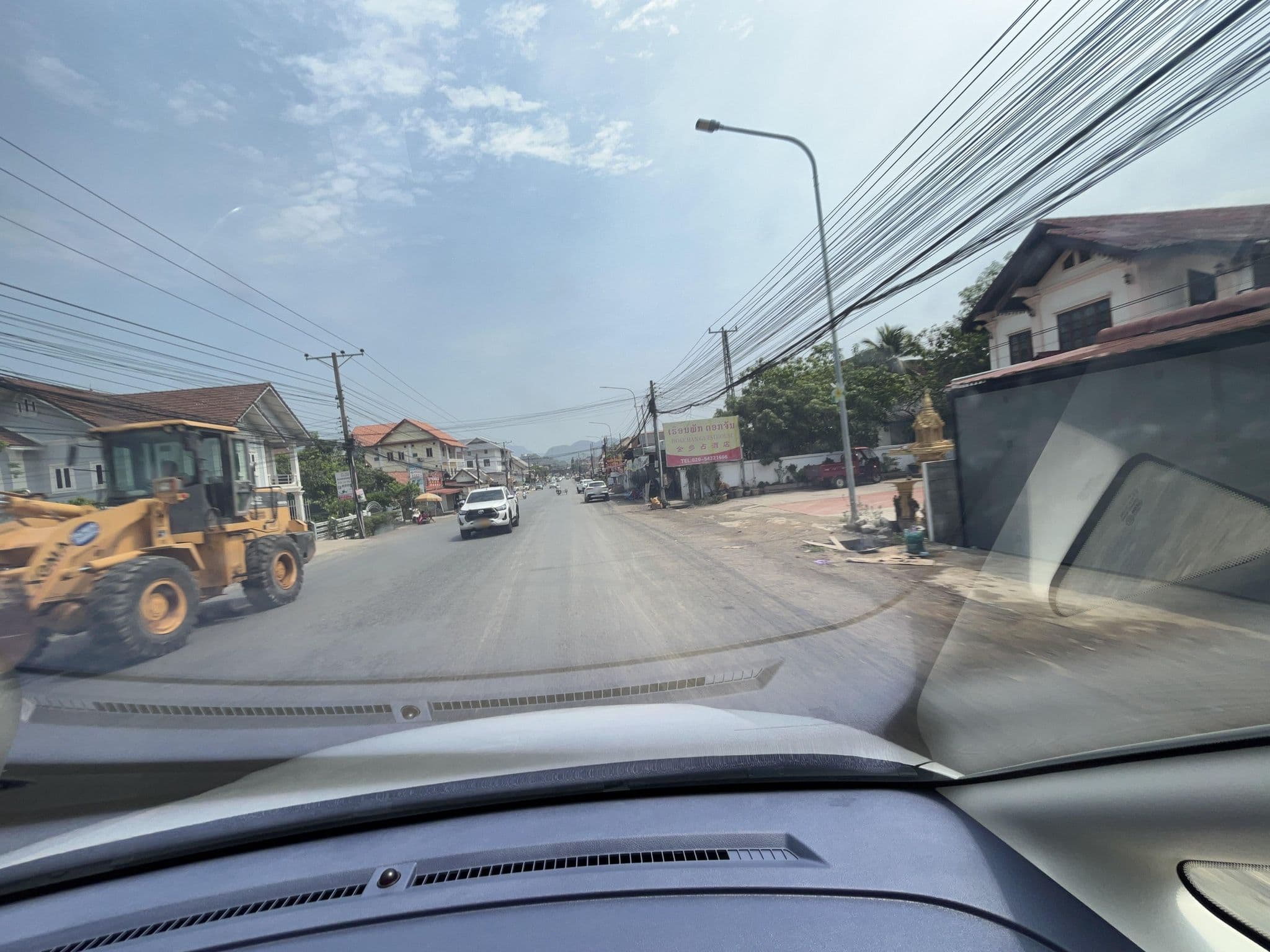 Street view near Dokchan Guesthouse, Luang Prabang — © naokiosaka (CC BY-SA · Mapillary)