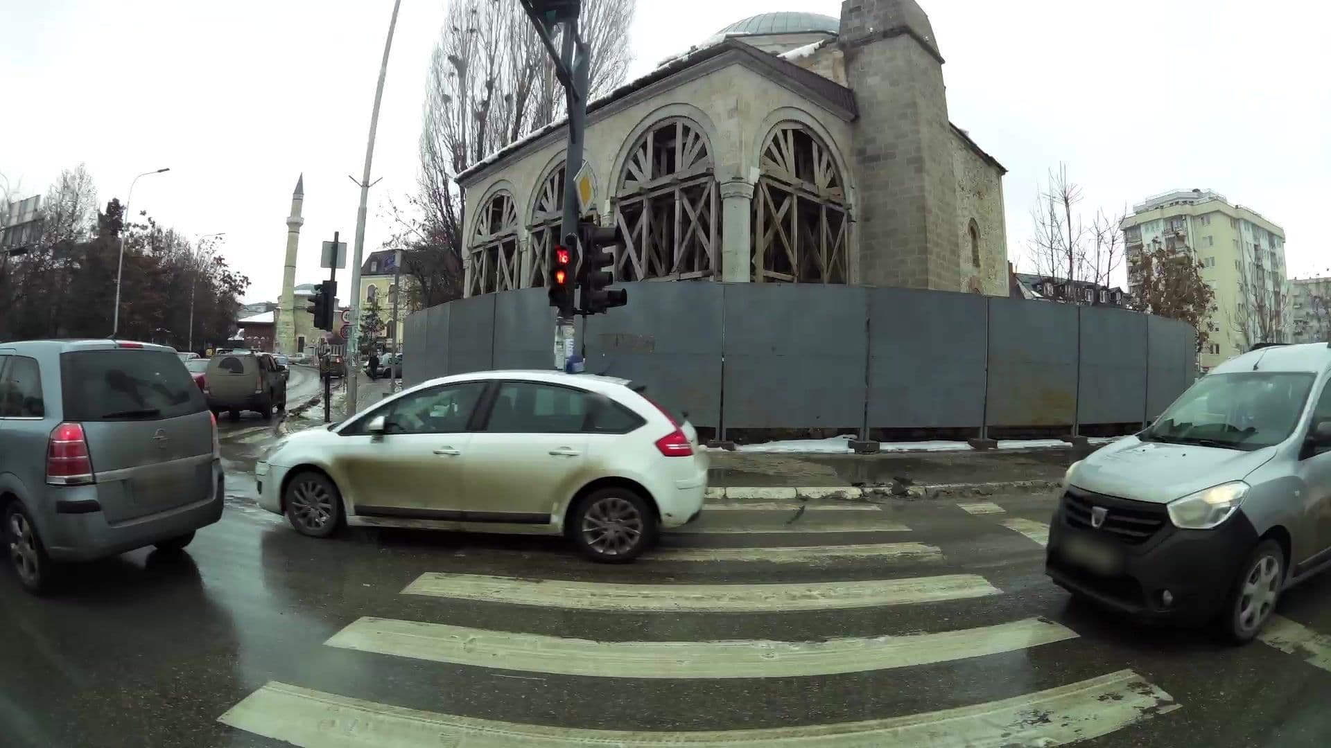 Street view near Hotel Gracanica, Pristina — © kaartcam (CC BY-SA · Mapillary)