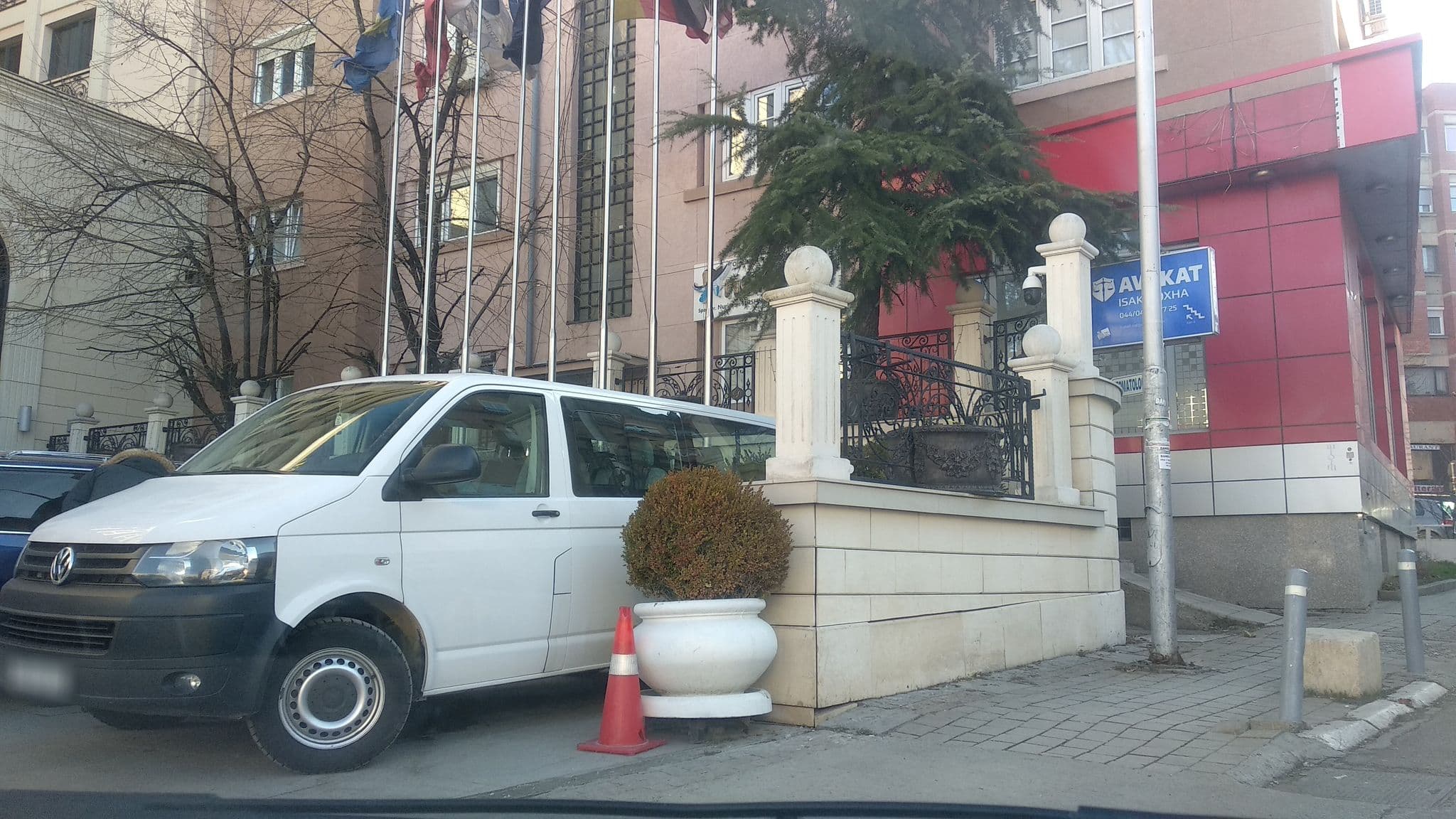 Street view near Taf's Small House, Pristina — © shuke (CC BY-SA · Mapillary)
