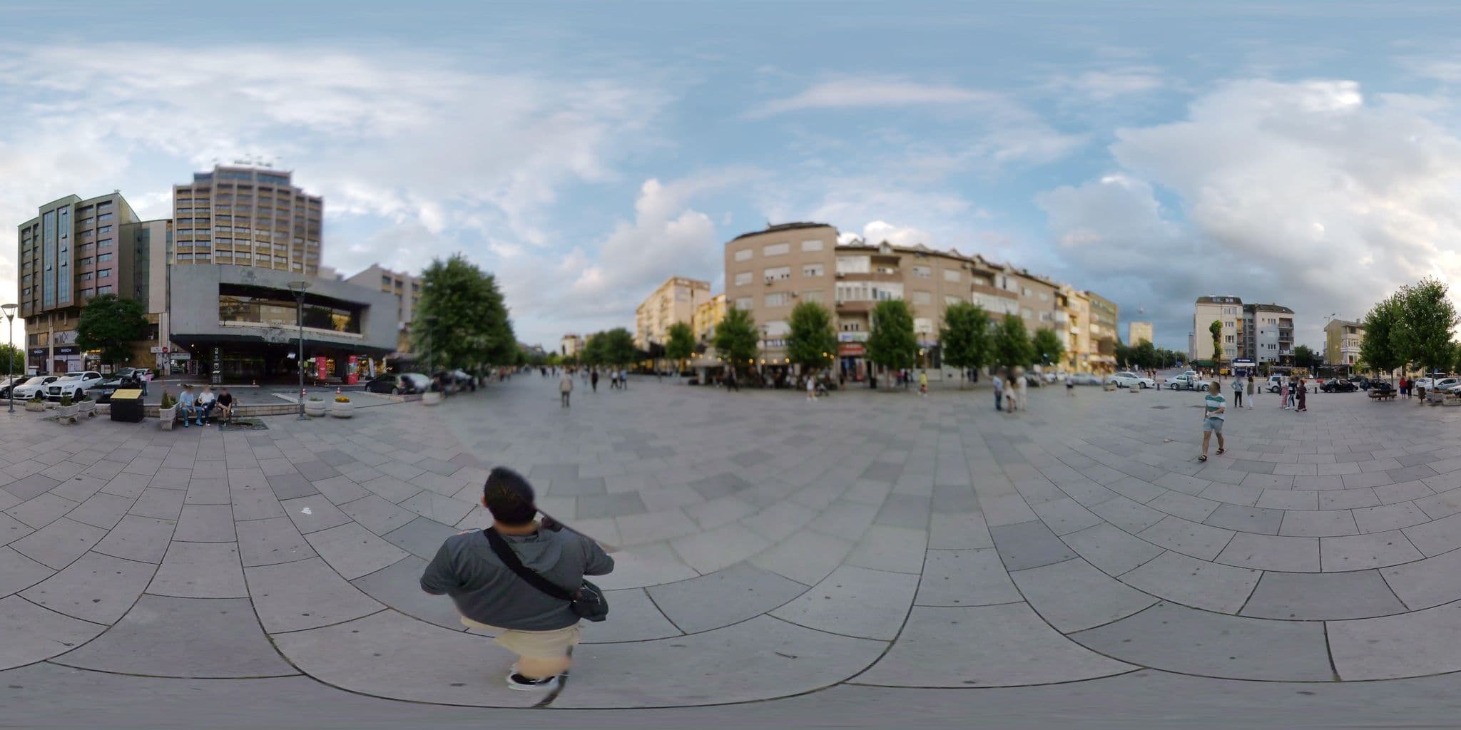 Street view near Grand Hotel, Pristina — © mapconcierge (CC BY-SA · Mapillary)