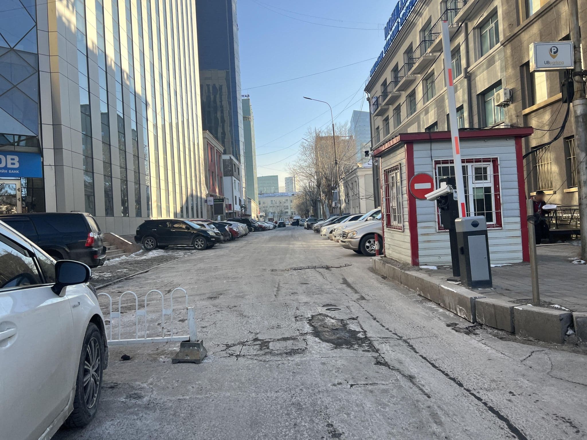 Street view near Urgoo Boutique Hotel, Ulan Bator — © Baigalmaa (CC BY-SA · Mapillary)