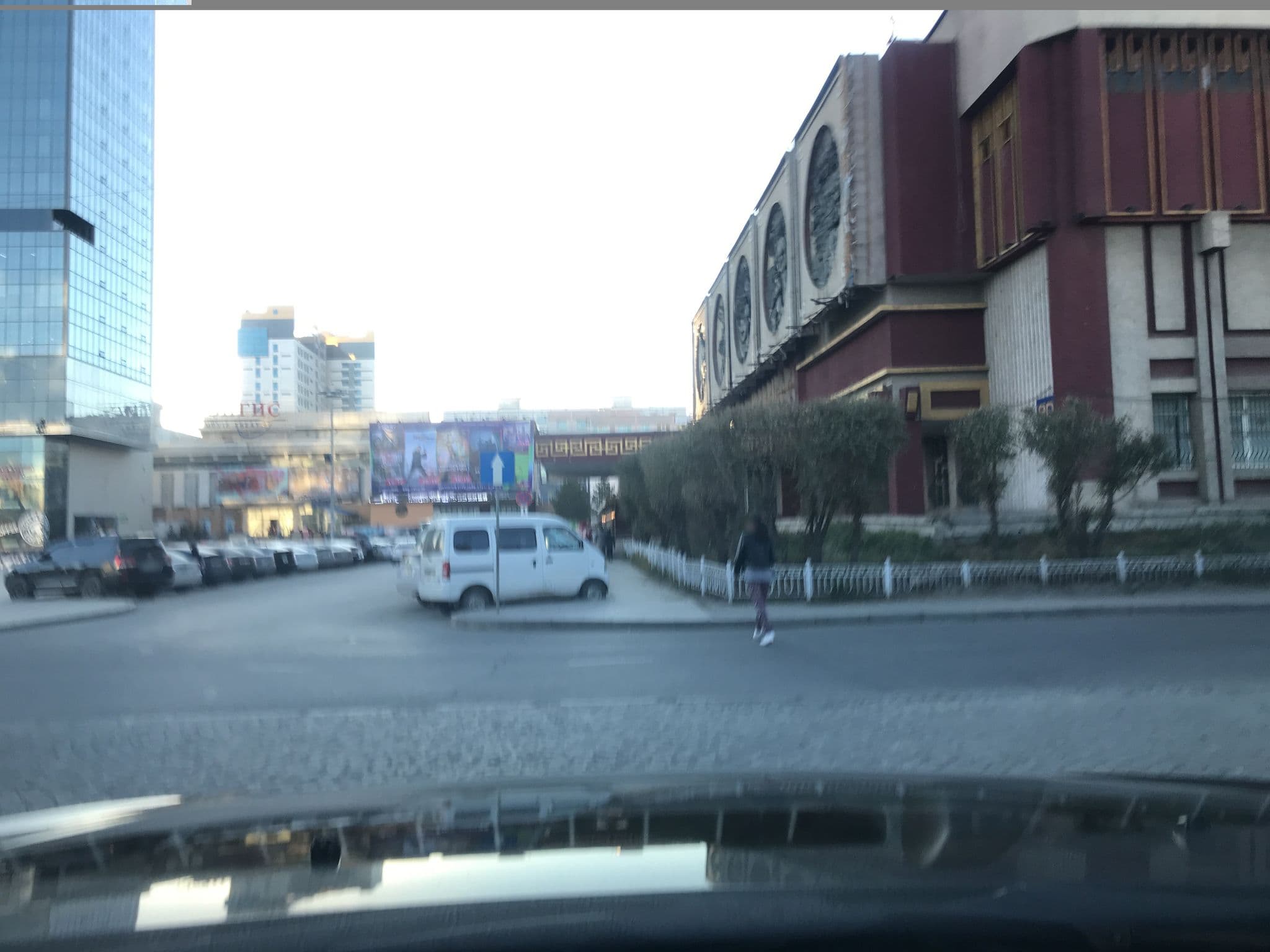 Street view near Bishrelt Plaza, Ulan Bator — © ganzorig (CC BY-SA · Mapillary)