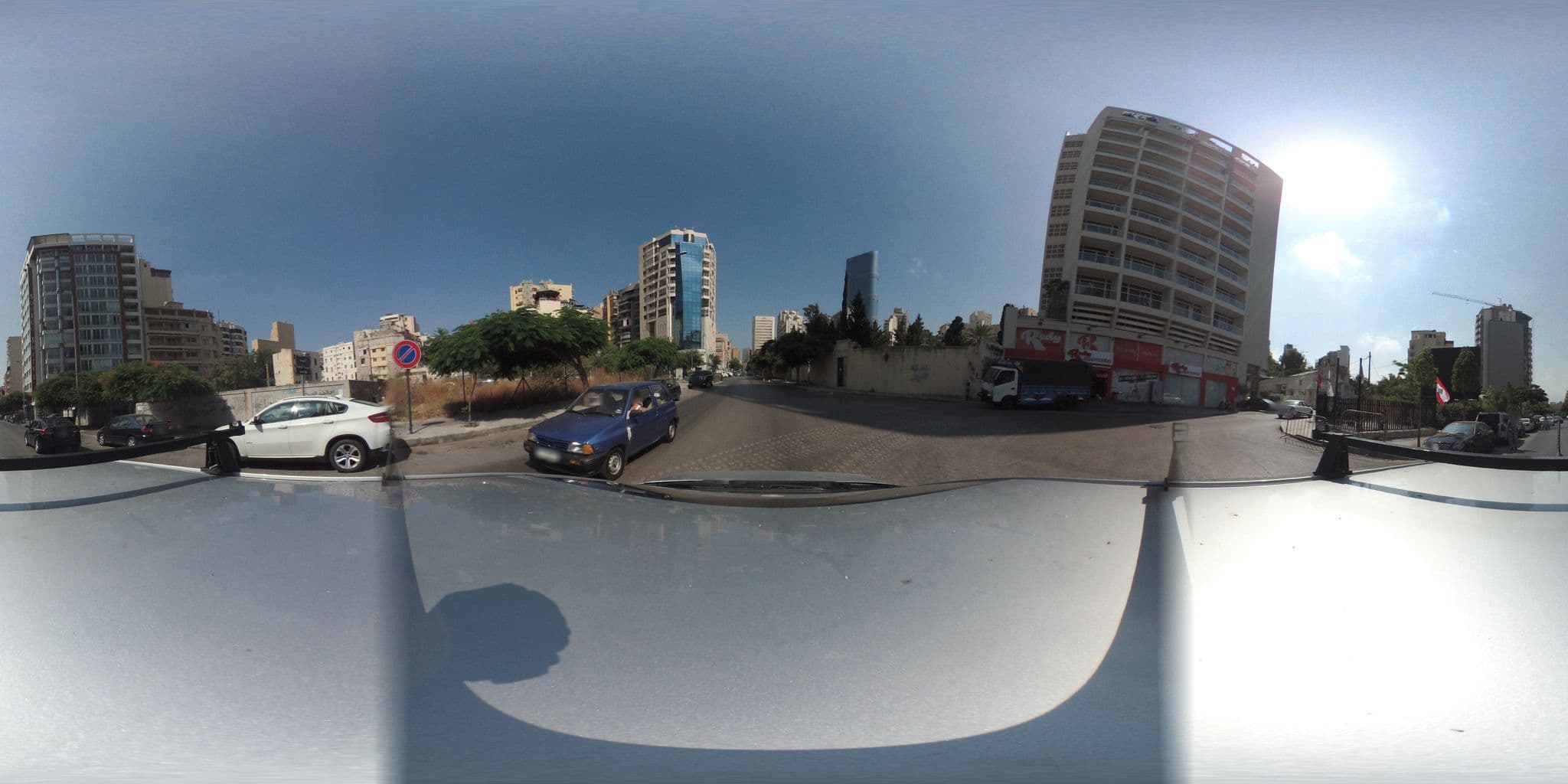 Street view near Sodeco Suites, Beirut — © sandroeid (CC BY-SA · Mapillary)