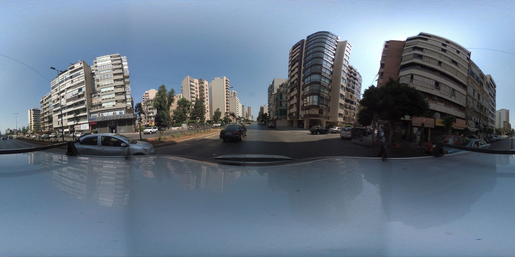 Street view near beirut homes, Beirut — © sandroeid (CC BY-SA · Mapillary)