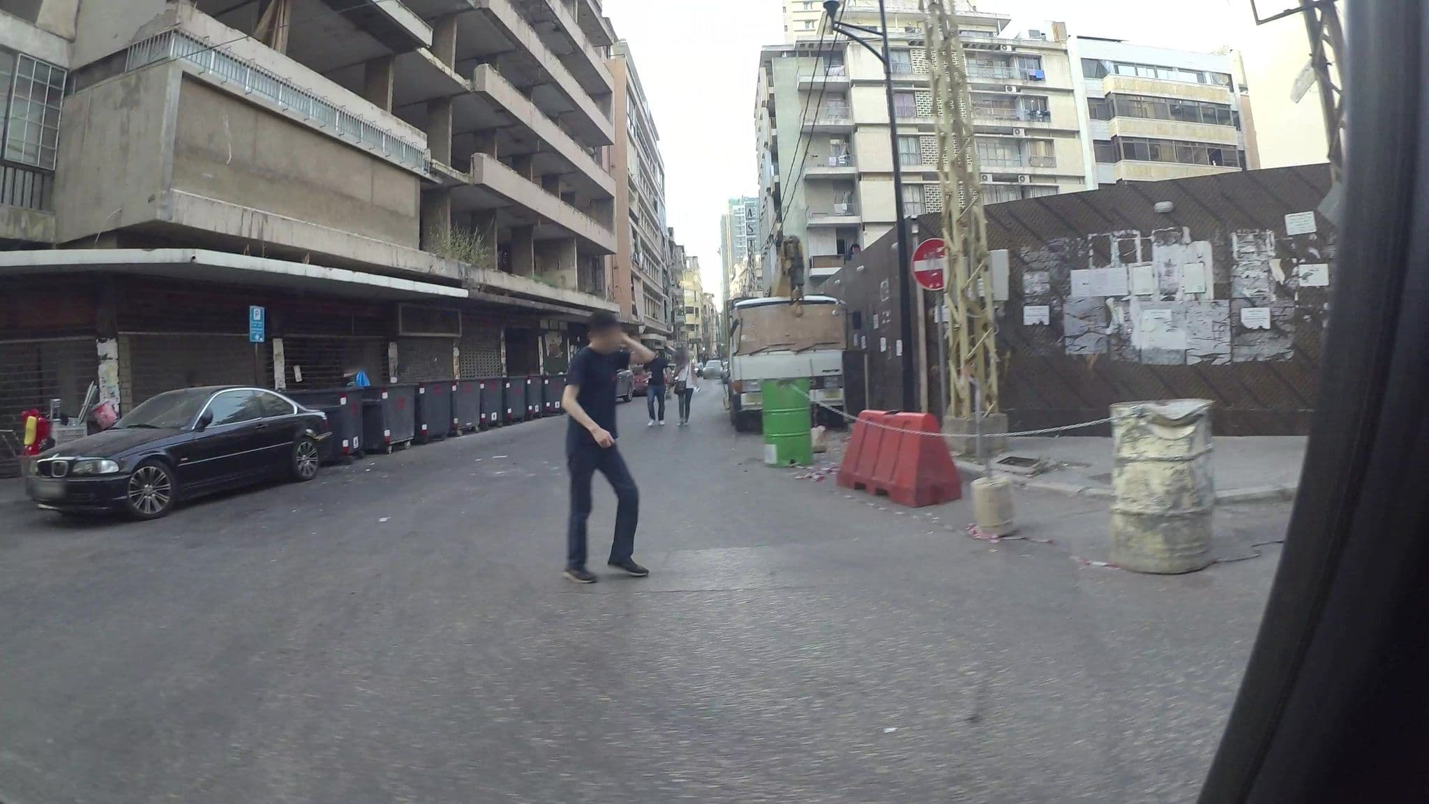 Street view near Coral Beirut Al Hamra, Ra’s Bayrūt — © kaartcam (CC BY-SA · Mapillary)