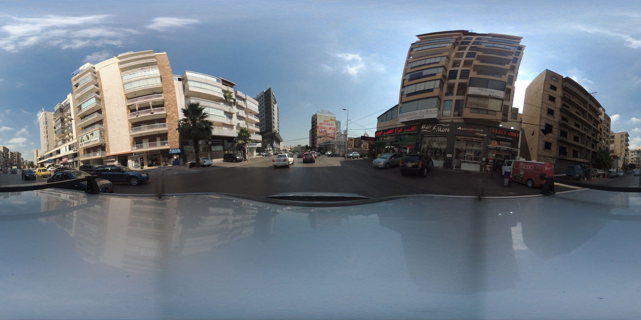 Street view near Urban Central Suites, Beirut — © sandroeid (CC BY-SA · Mapillary)