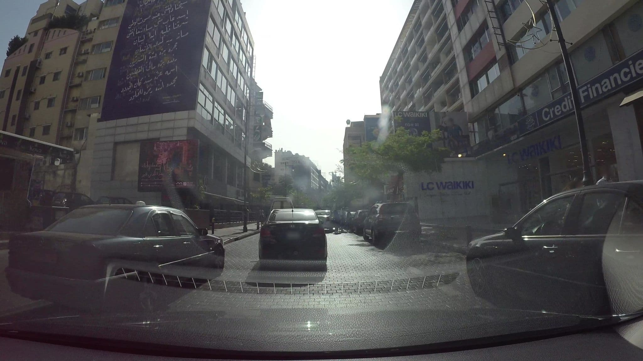 Street view near Le Marly Hotel Beirut, Ra’s Bayrūt — © kaartcam (CC BY-SA · Mapillary)