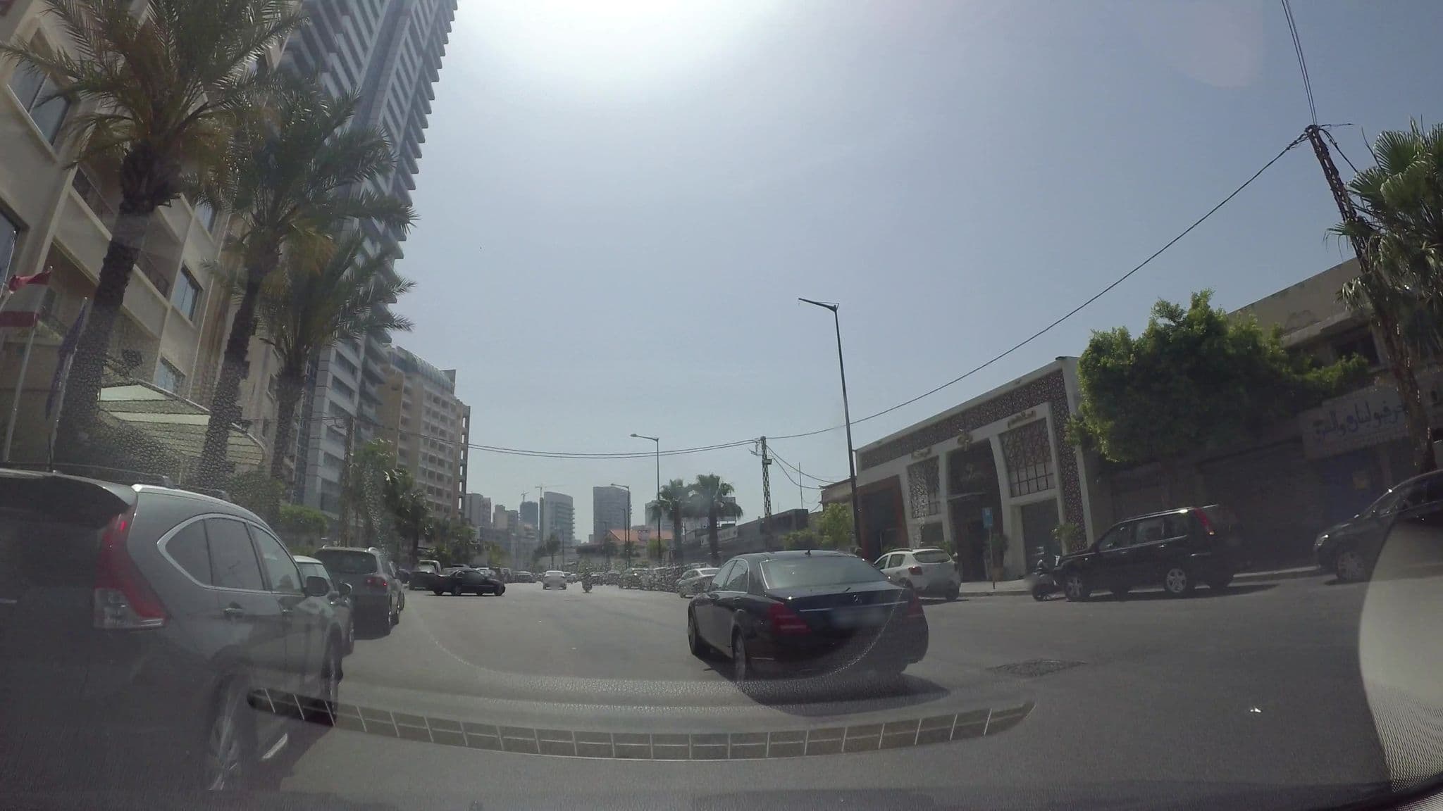 Street view near Palm Beach Hotel Beirut, Ra’s Bayrūt — © kaartcam (CC BY-SA · Mapillary)