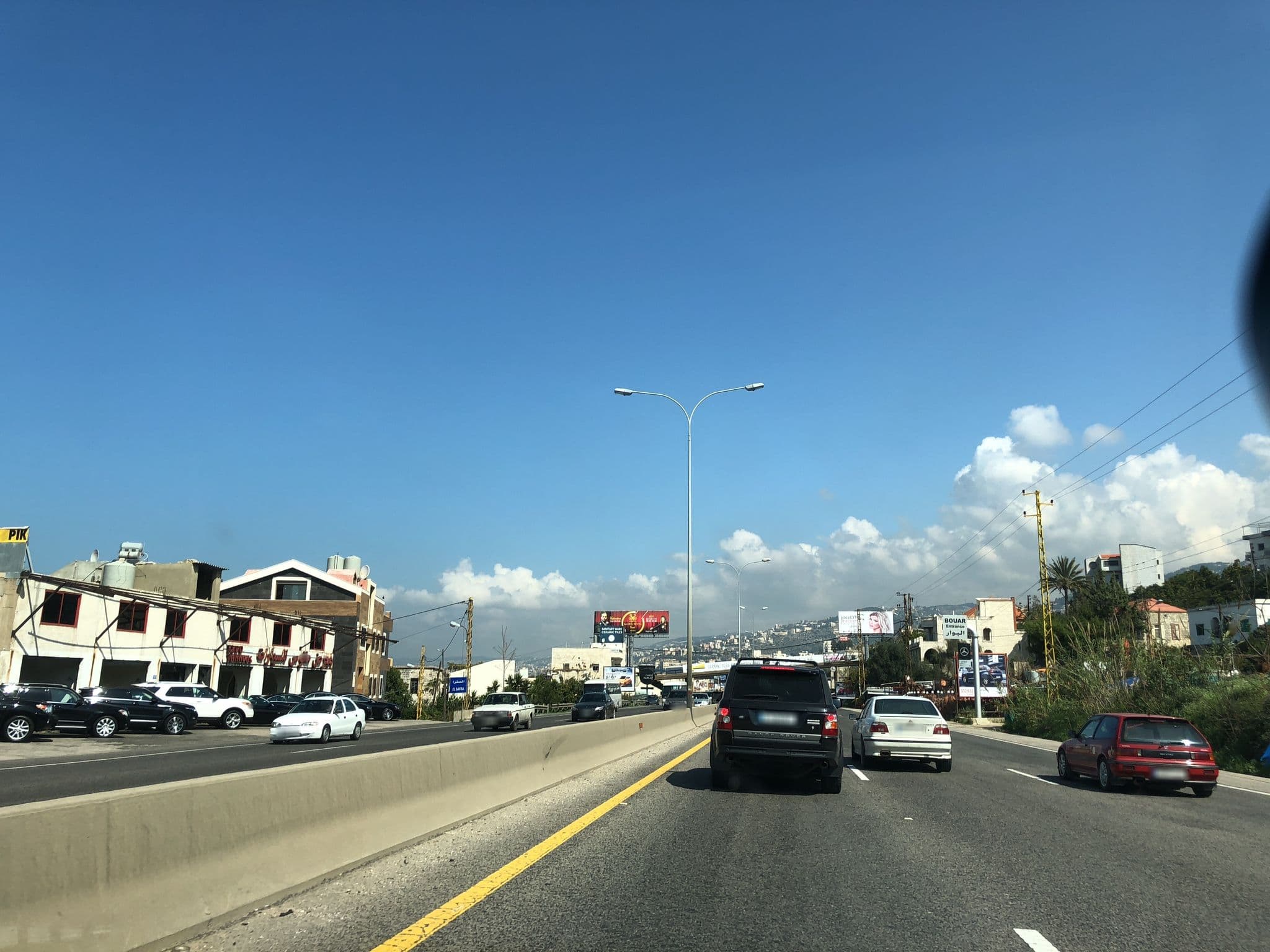 Street view near Le Royal Hotel Dbayeh, Jounieh — © kamicut (CC BY-SA · Mapillary)