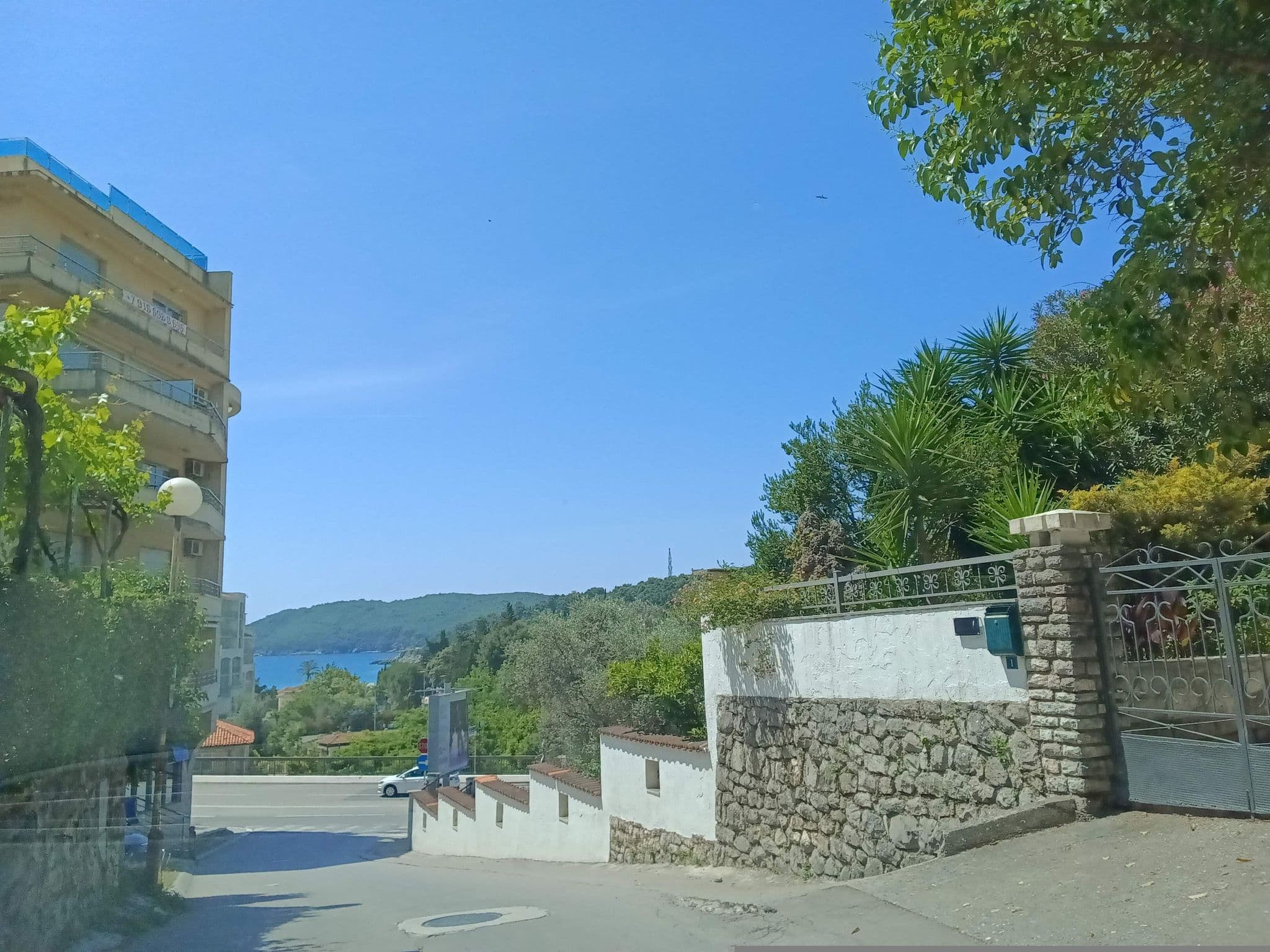 Street view near Vila Anastasija, Budva — © gisbudva (CC BY-SA · Mapillary)