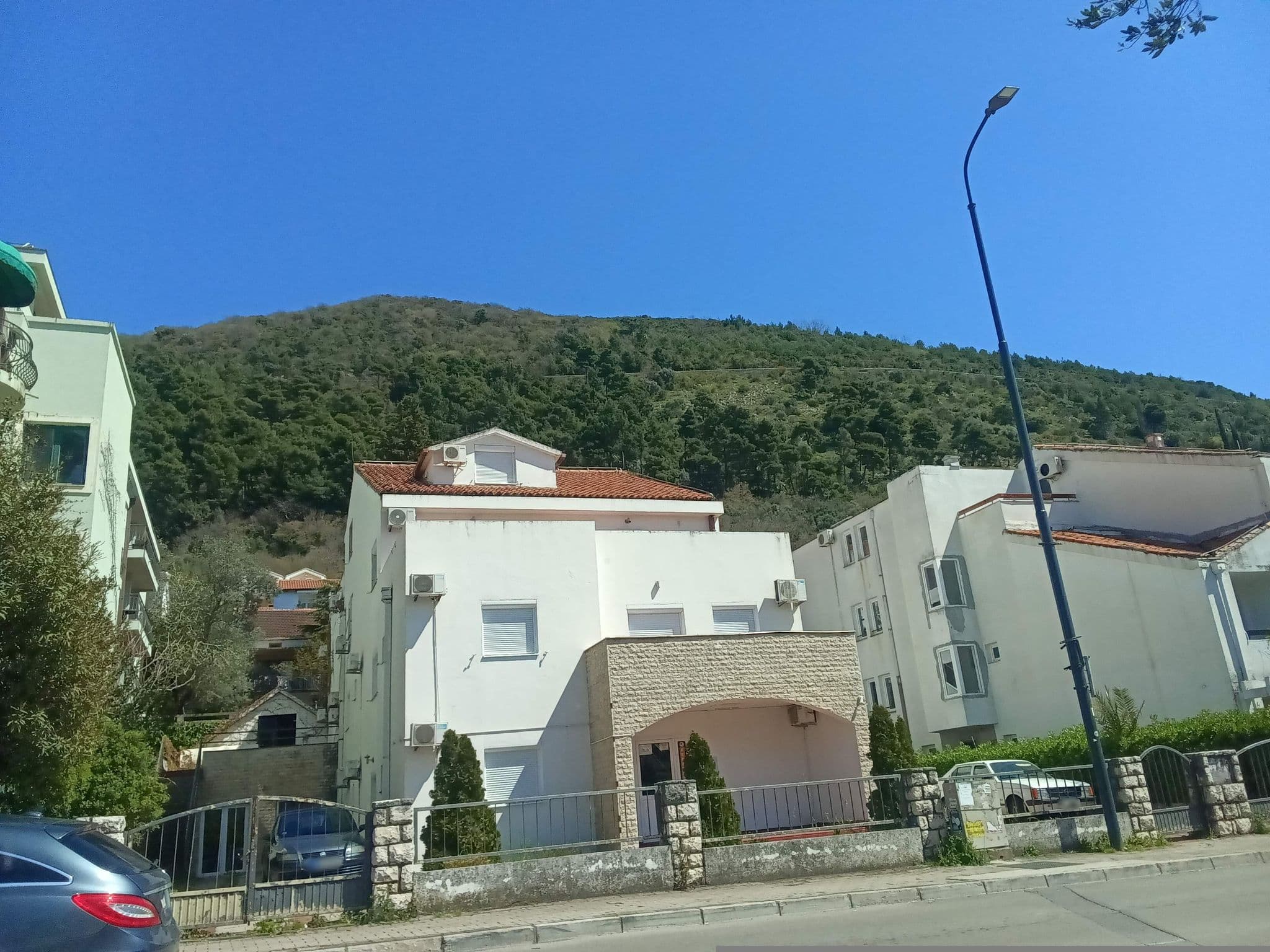 Street view near Regina Jelena, Budva — © gisbudva (CC BY-SA · Mapillary)