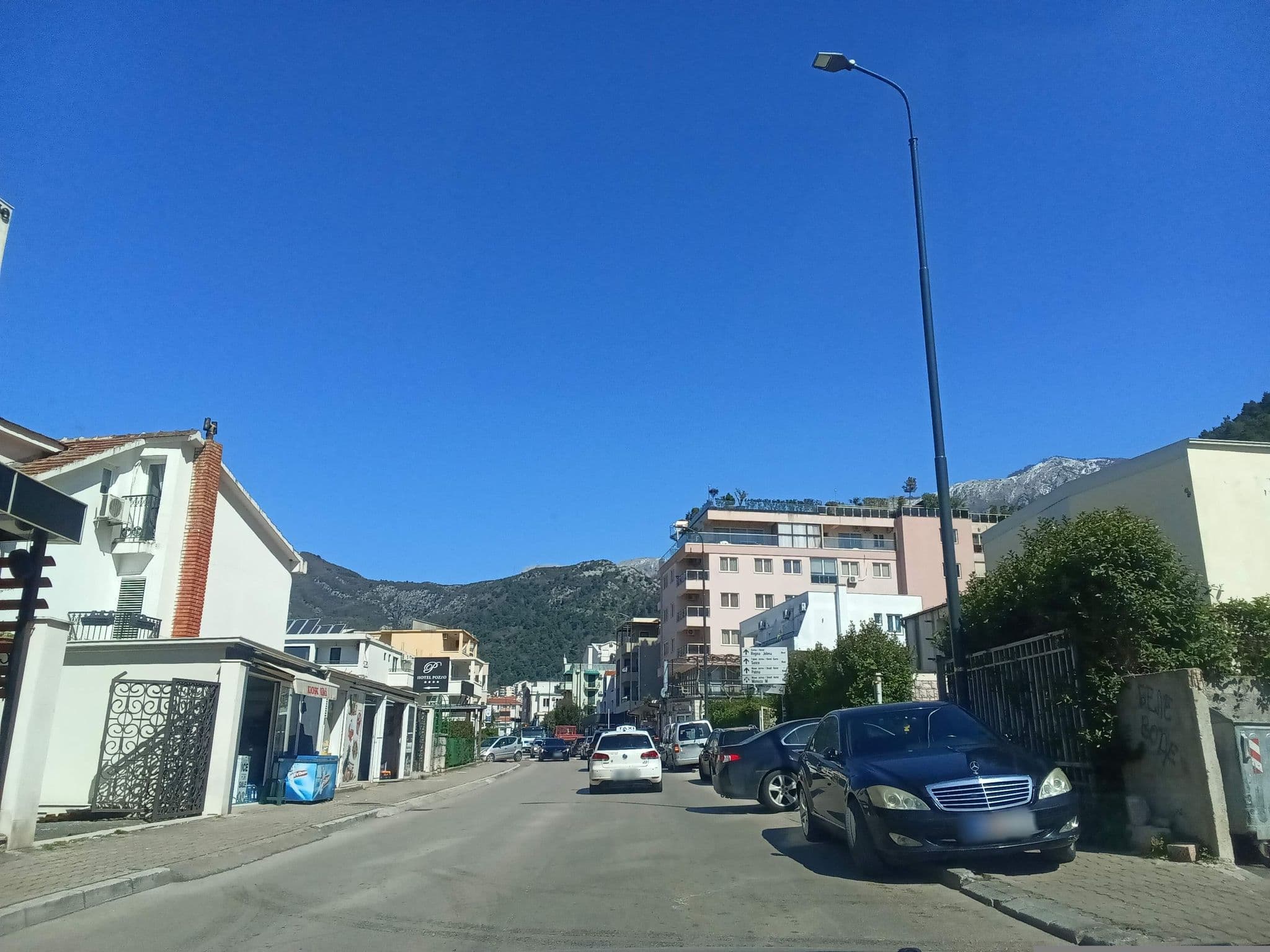 Street view near Hotel 219, Budva — © gisbudva (CC BY-SA · Mapillary)