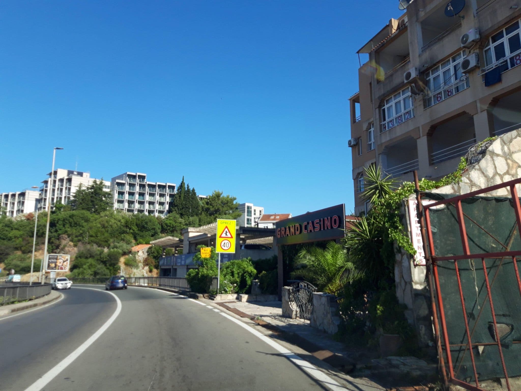 Street view near Apartmani Gaga, Budva — © fivewho (CC BY-SA · Mapillary)