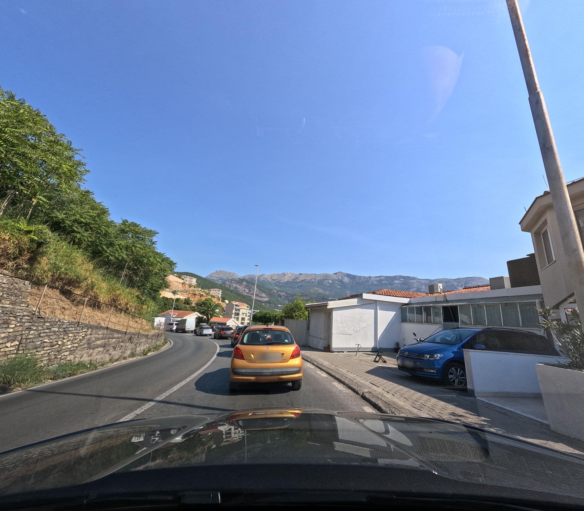Street view near Apartmani Belvedere, Budva — © Cakalovski (CC BY-SA · Mapillary)