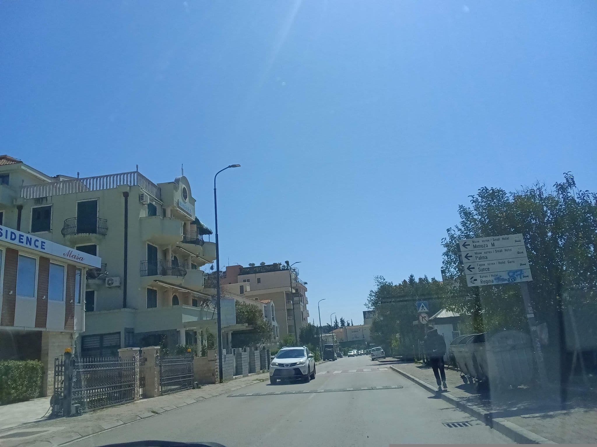 Street view near Garni Hotel Masha, Budva — © gisbudva (CC BY-SA · Mapillary)