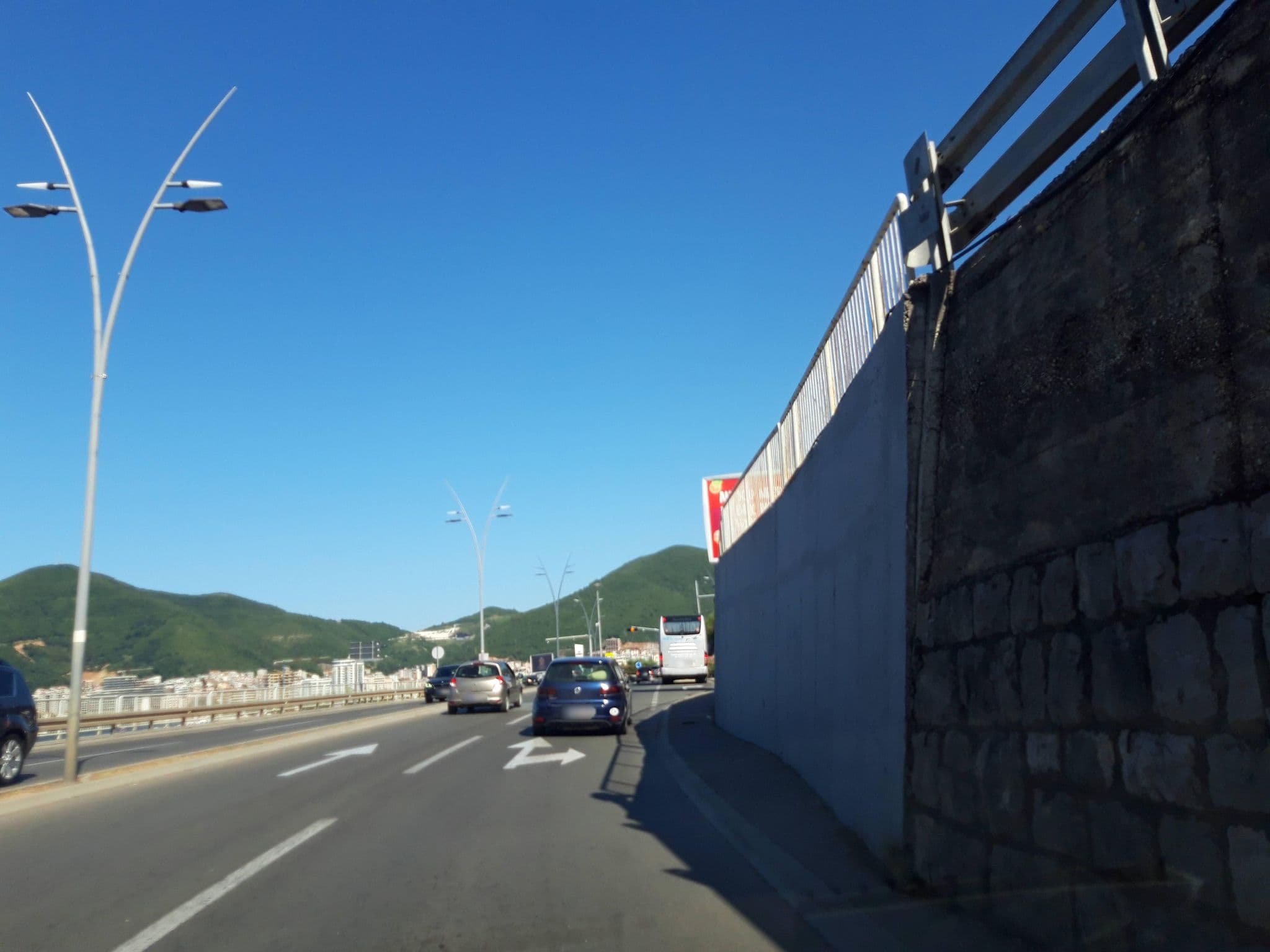 Street view near Dukley Hotel & Resort, Budva — © fivewho (CC BY-SA · Mapillary)