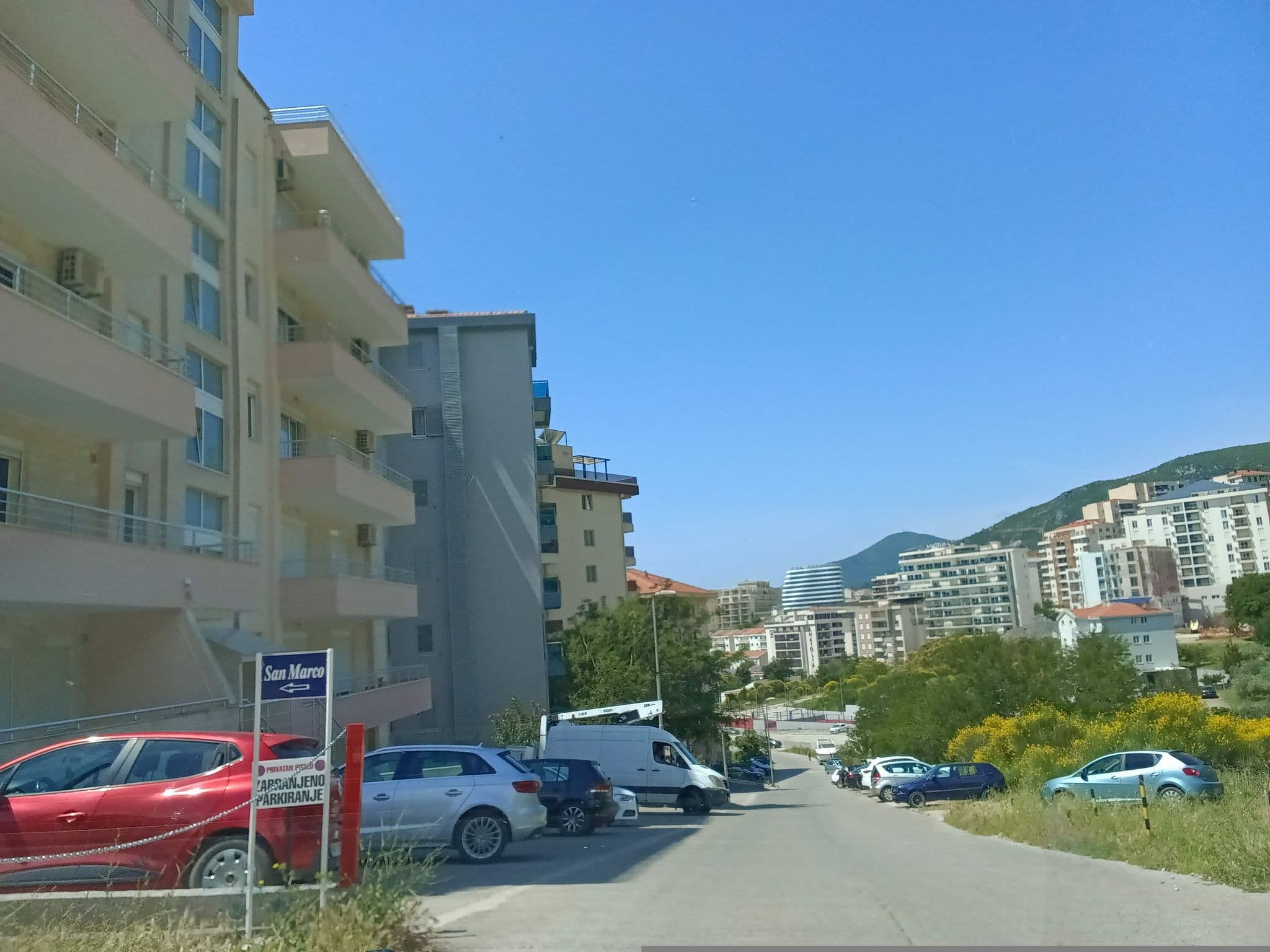 Street view near Vila San Marco, Budva — © gisbudva (CC BY-SA · Mapillary)