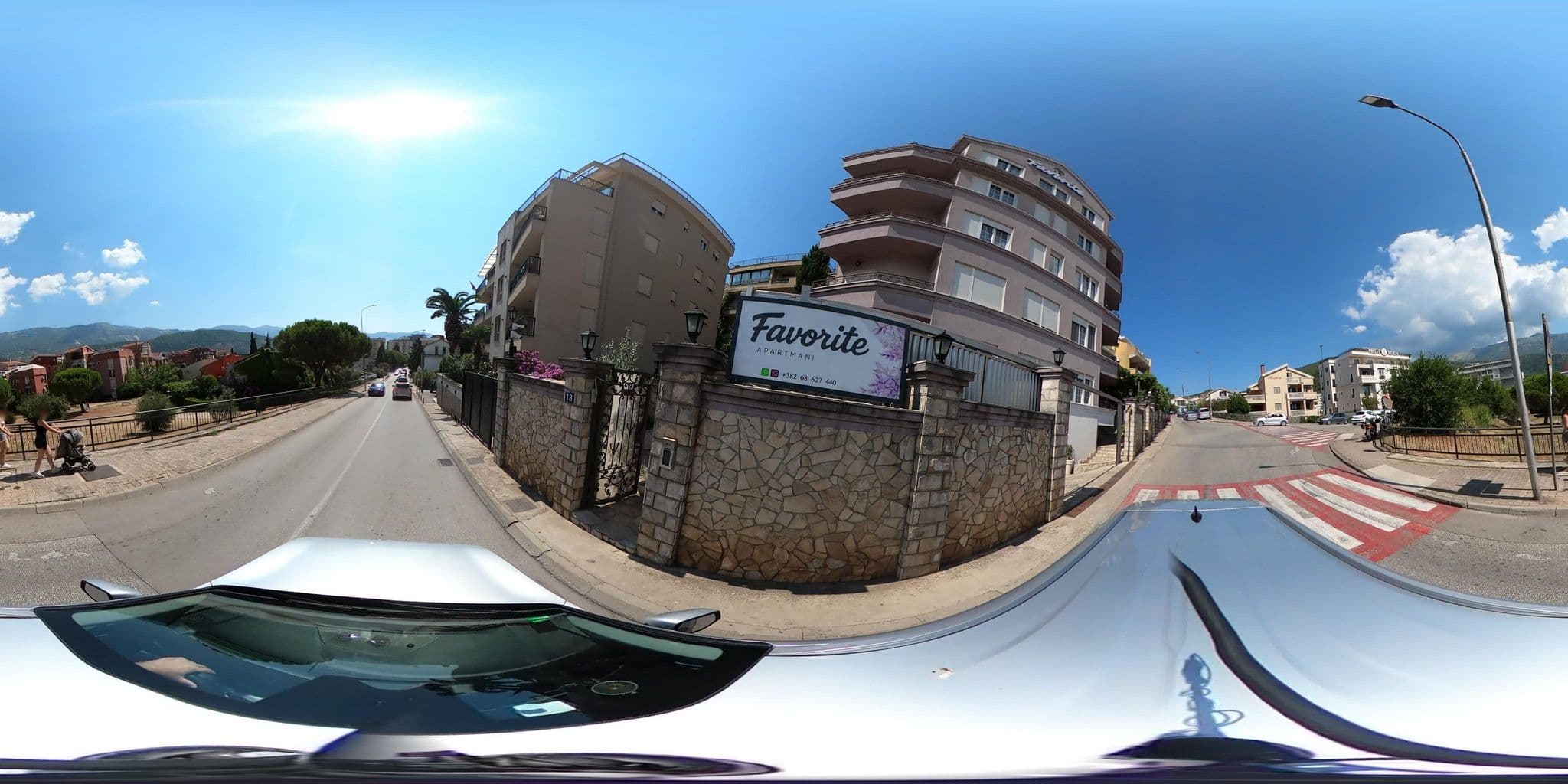 Street view near Villa Imperija, Budva — © borovac (CC BY-SA · Mapillary)