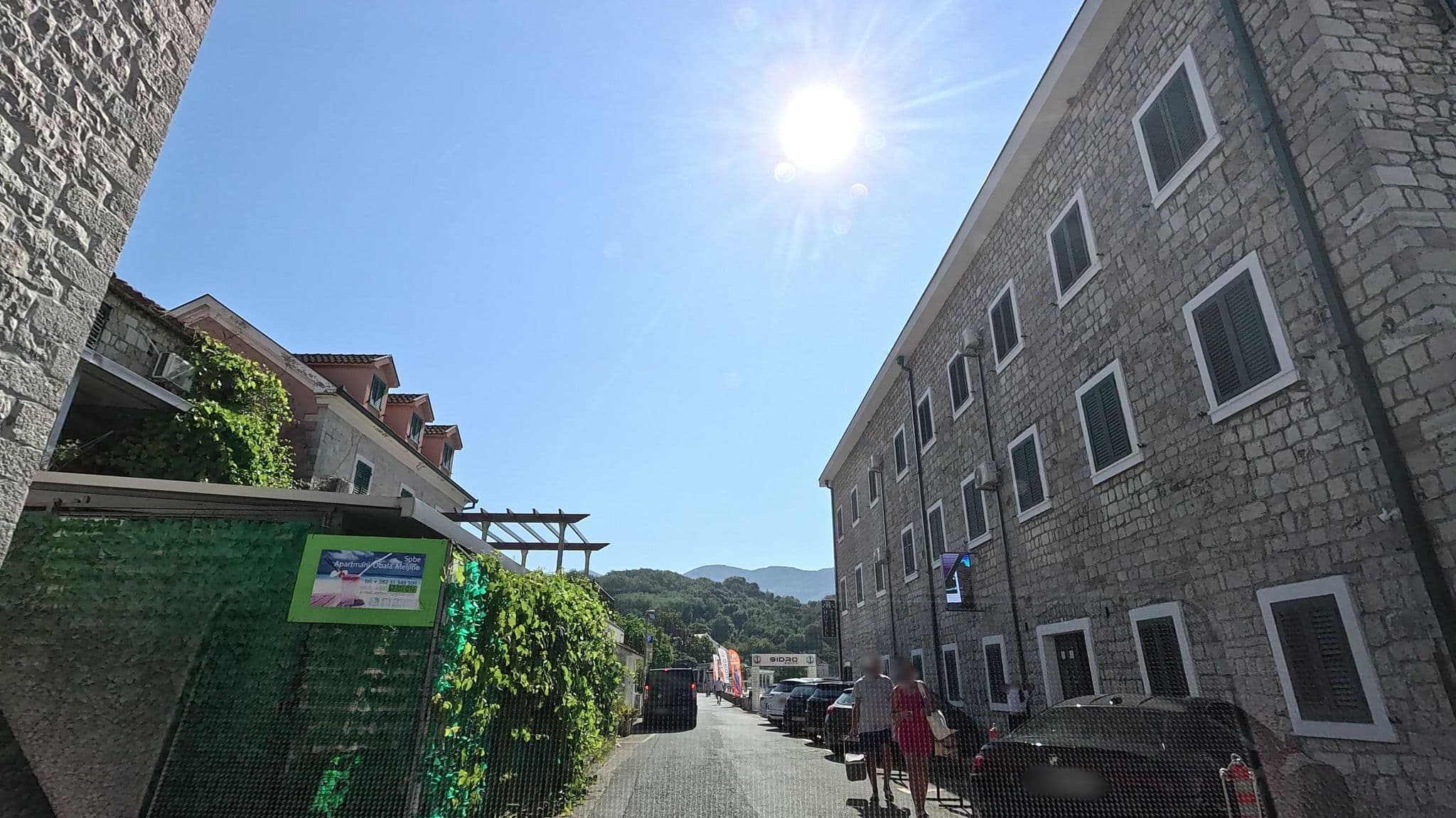 Street view near Plaza Hotel RR, Herceg Novi — © Cakalovski (CC BY-SA · Mapillary)