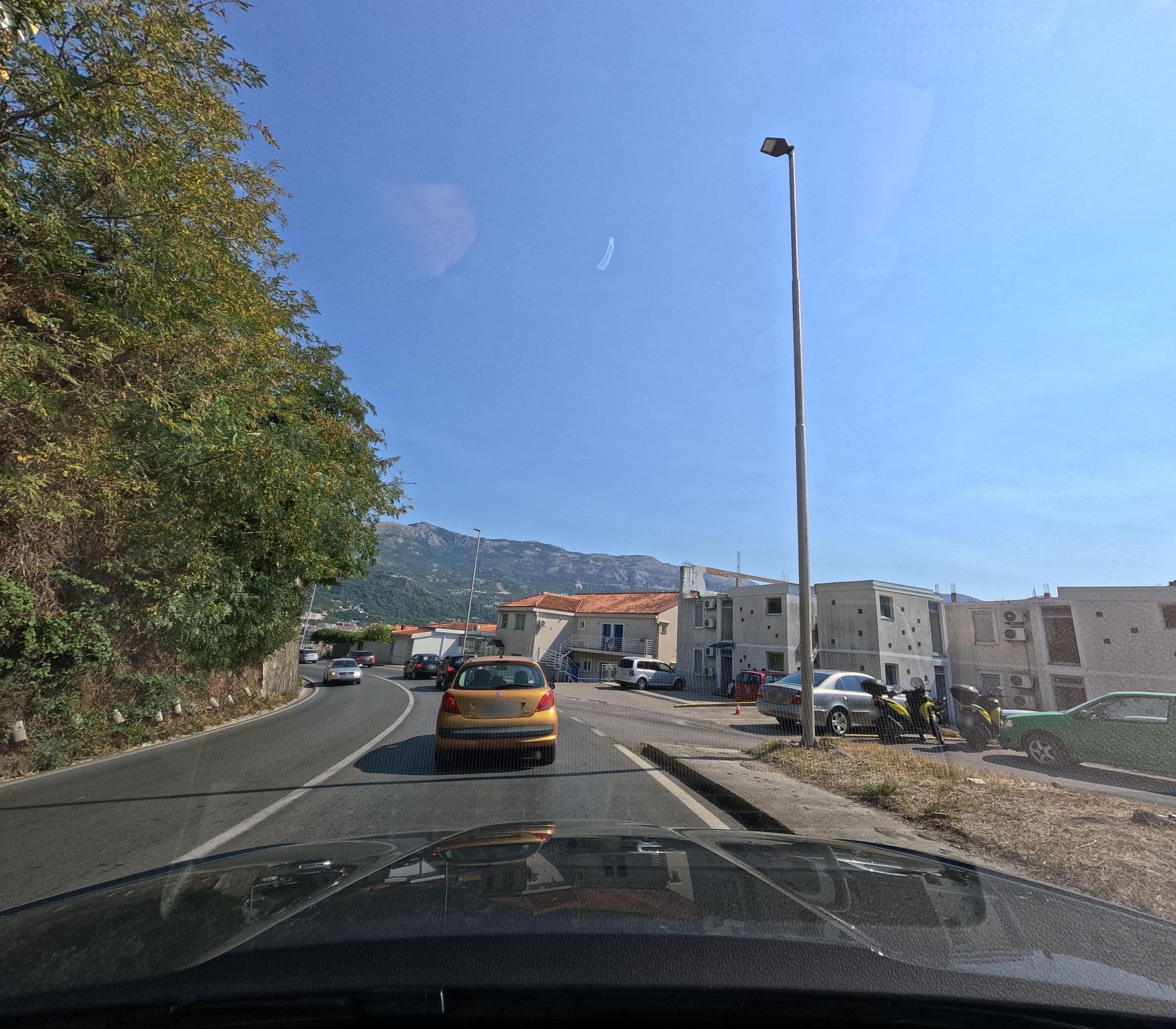 Street view near Apartments Villa Albina, Budva — © Cakalovski (CC BY-SA · Mapillary)