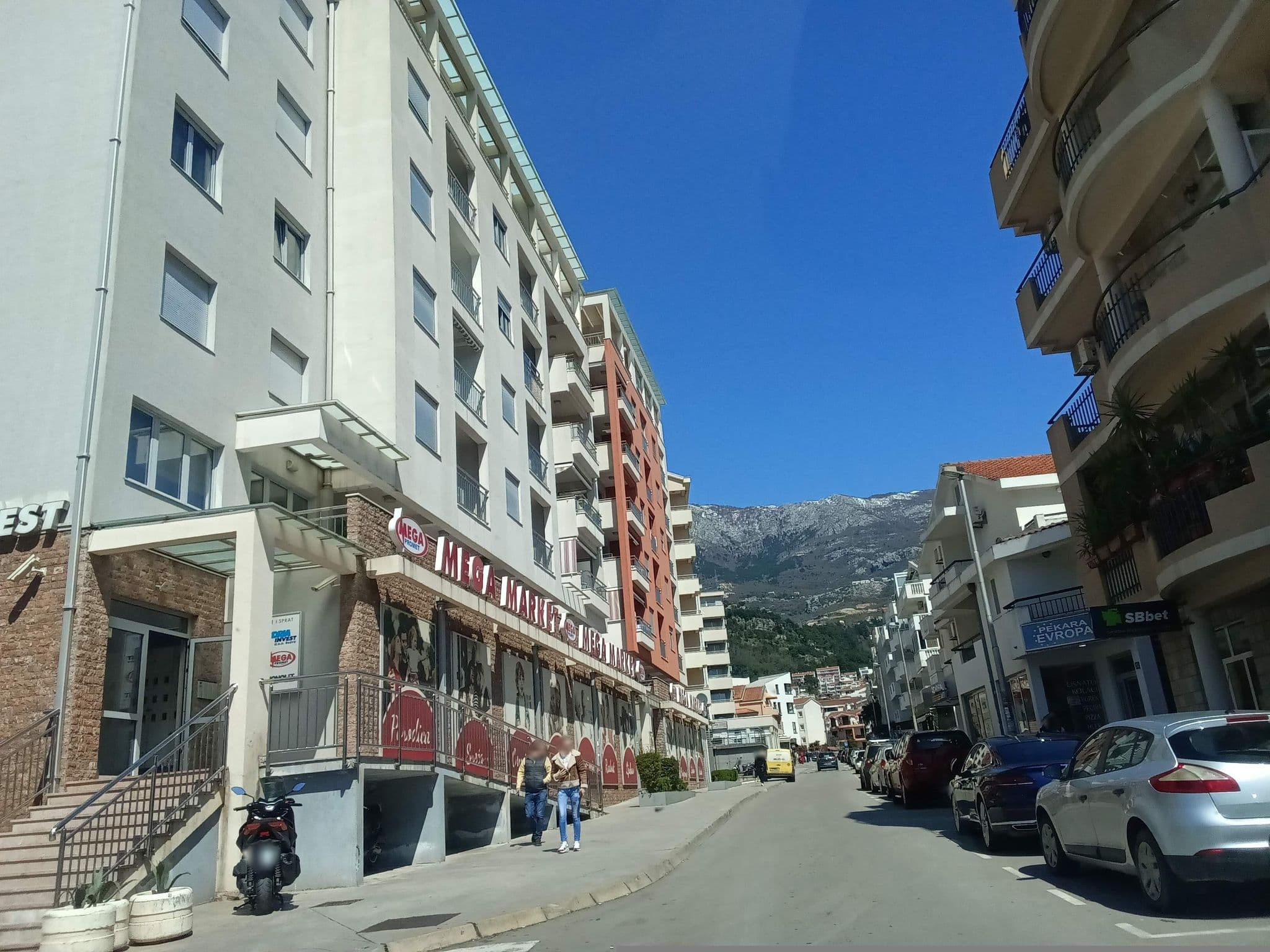Street view near Villa Zec, Budva — © gisbudva (CC BY-SA · Mapillary)