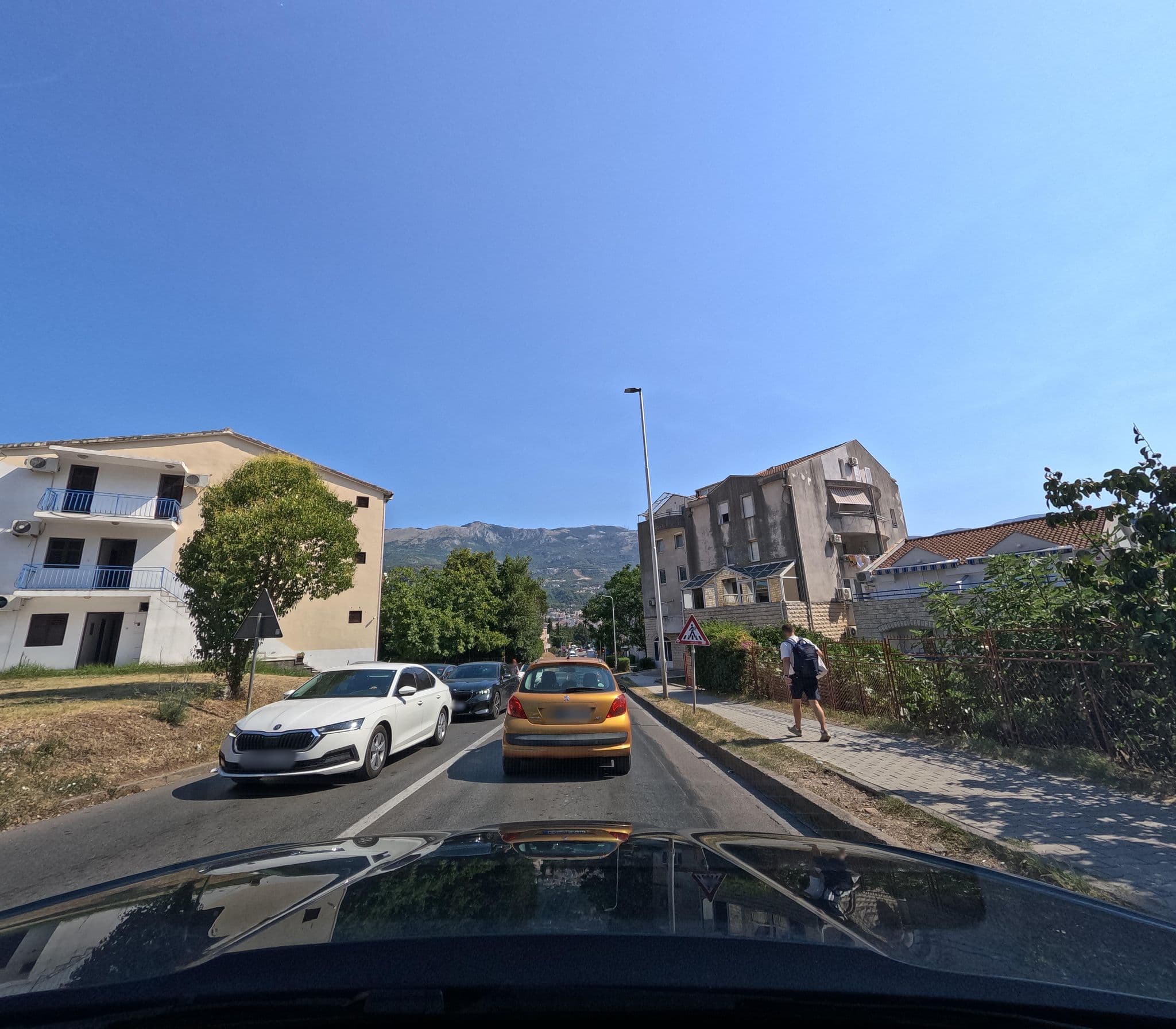 Street view near Villa Viola, Budva — © Cakalovski (CC BY-SA · Mapillary)