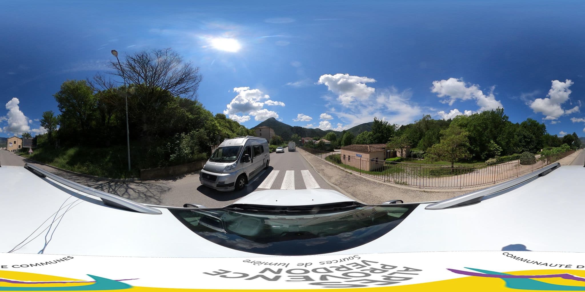 Street view near Les Canyons du Verdon, Annot — © ccapv_germain (CC BY-SA · Mapillary)