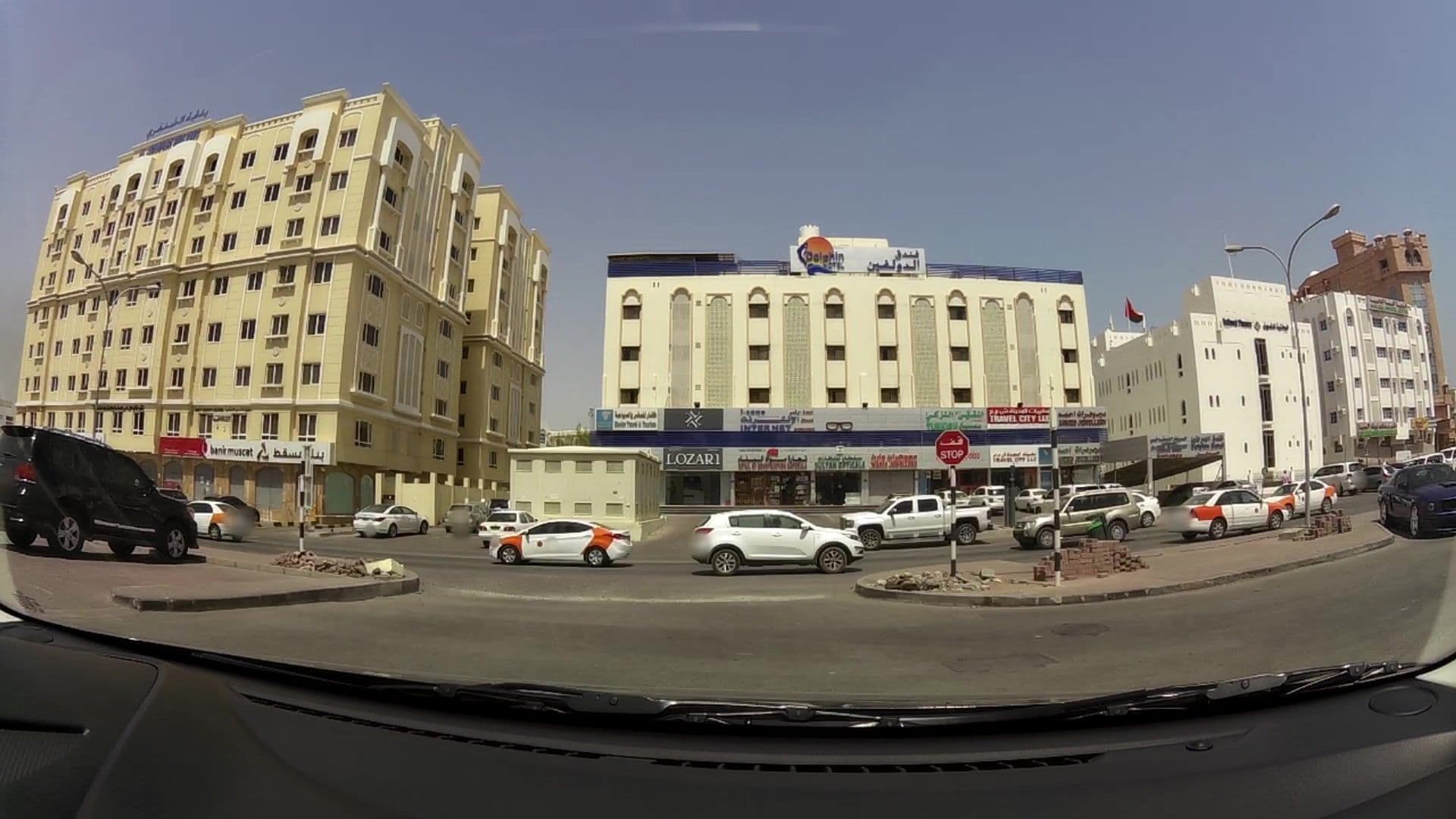 Street view near Dolphin Hotel, Muscat — © kaartcam (CC BY-SA · Mapillary)