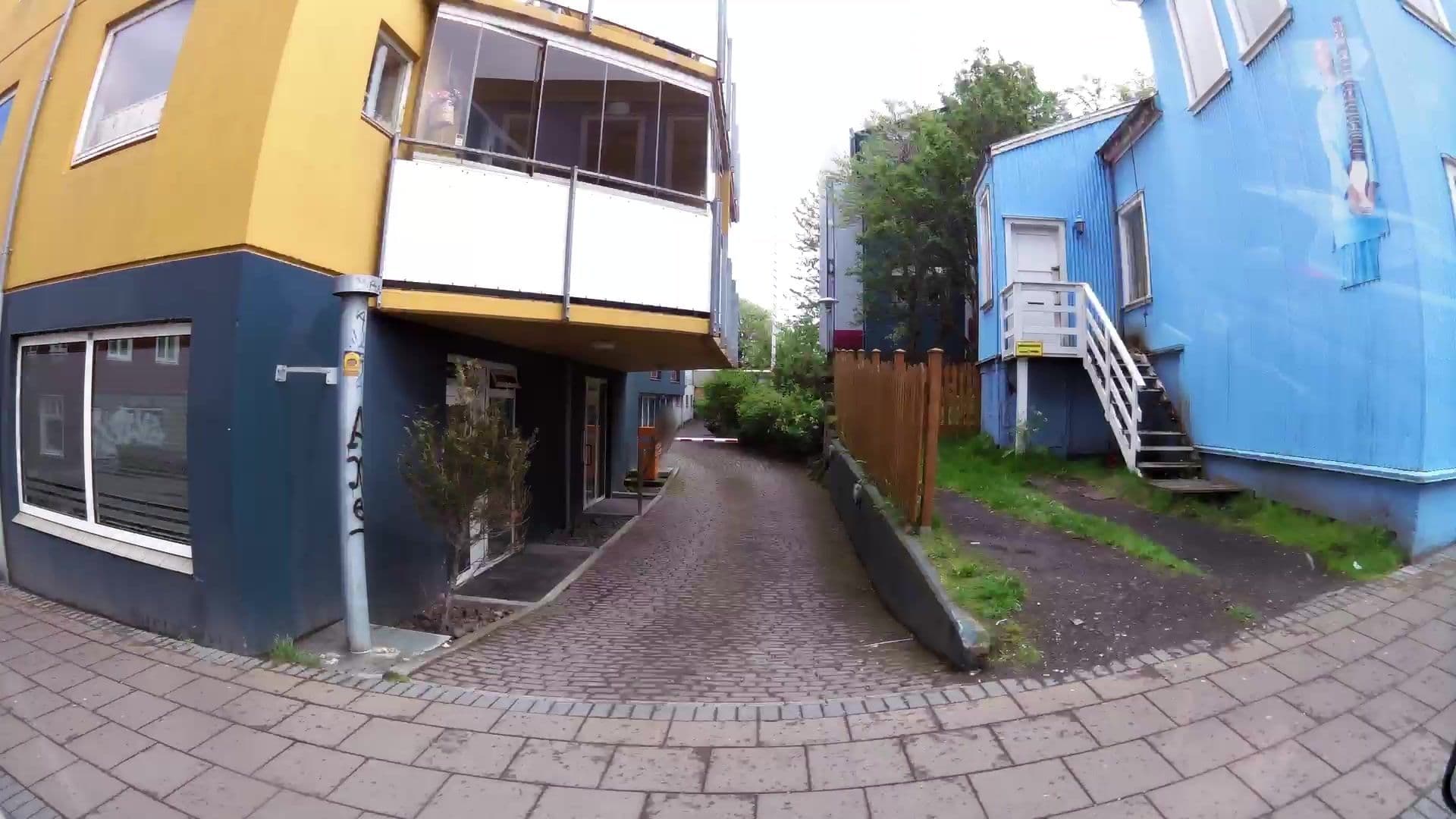 Street view near G5 Penthouse Apartment, Reykjavík — © kaartcam (CC BY-SA · Mapillary)