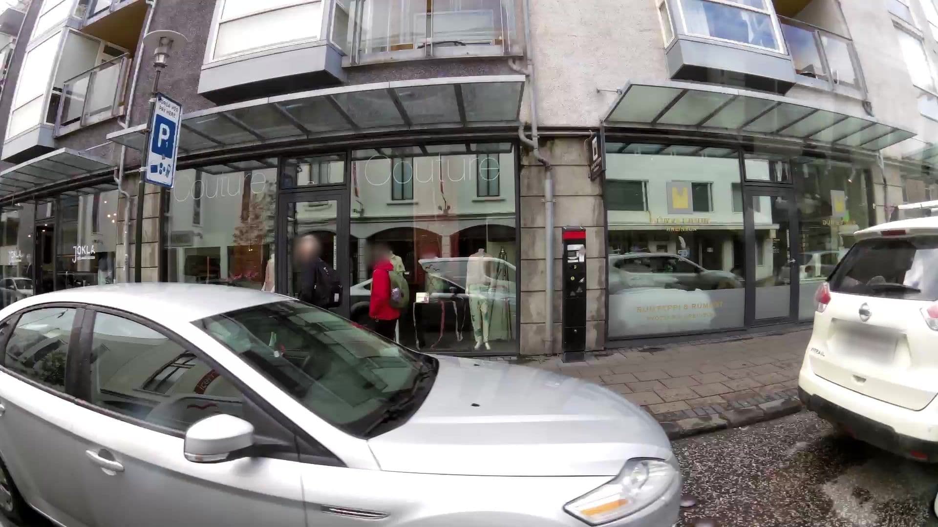 Street view near Frigg Apartments, Reykjavík — © kaartcam (CC BY-SA · Mapillary)