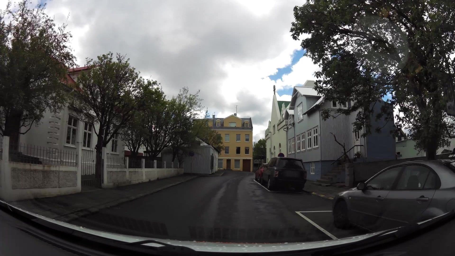 Street view near Casa Apartments, Reykjavík — © kaartcam (CC BY-SA · Mapillary)
