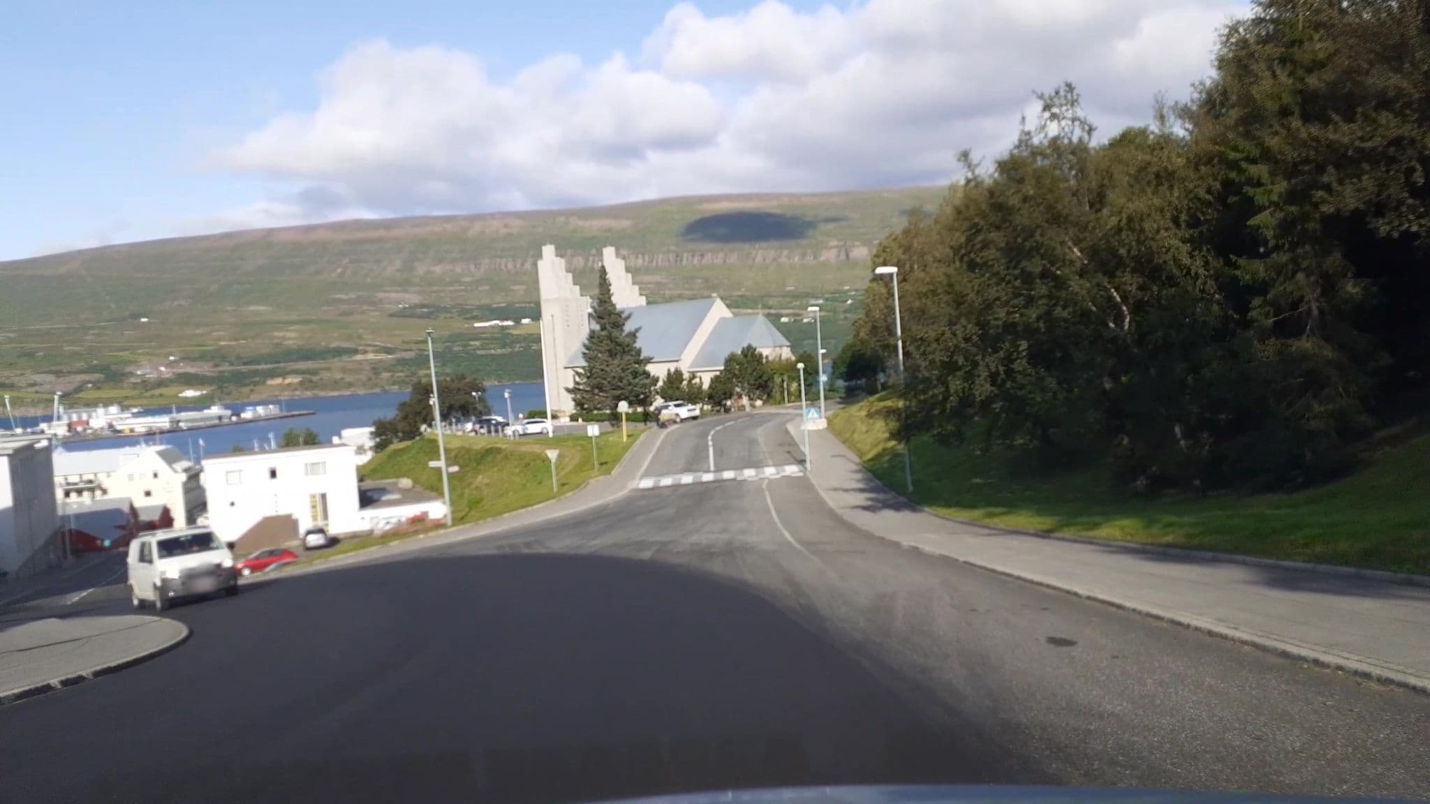 Street view near Harpa Hotel Akureyri, Akureyri — © kjarrval (CC BY-SA · Mapillary)