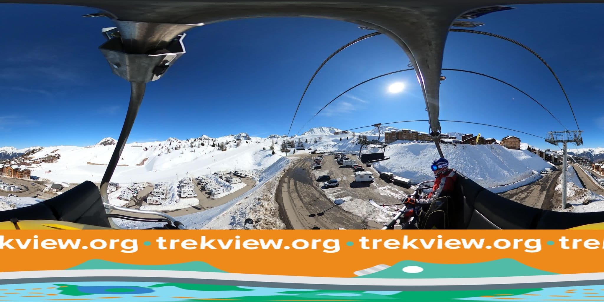 Street view near Plagne Villages, Belle-Plagne — © trekviewed (CC BY-SA · Mapillary)