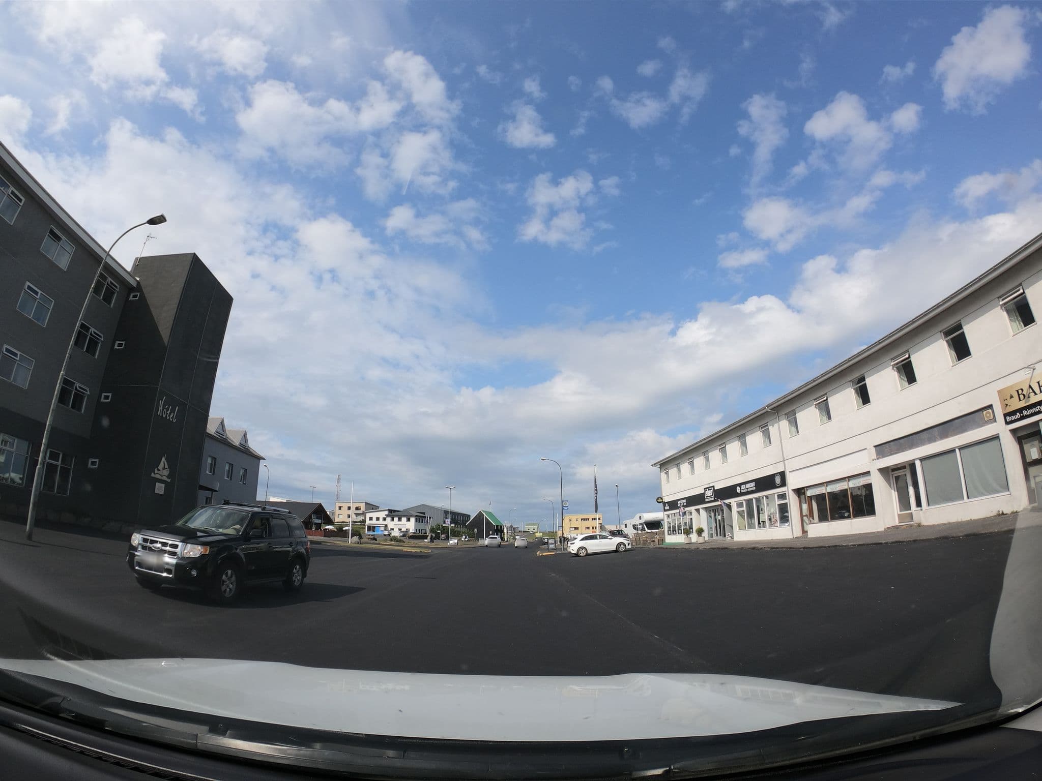 Street view near Welcome Apartments, Ólafsvík — © tobiaso (CC BY-SA · Mapillary)