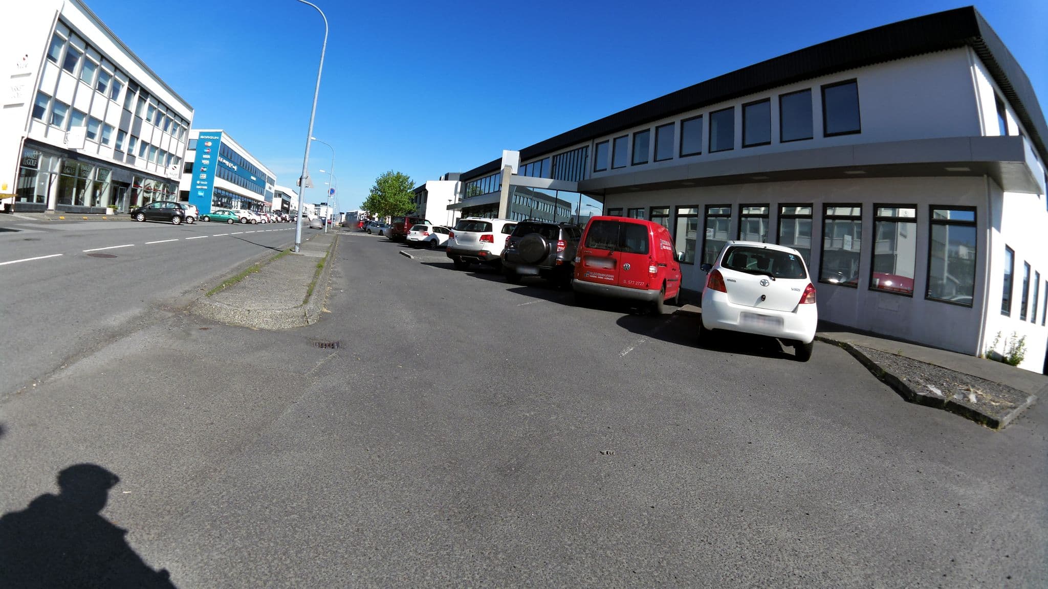 Street view near Armuli Guesthouse, Reykjavík — © stalfur (CC BY-SA · Mapillary)