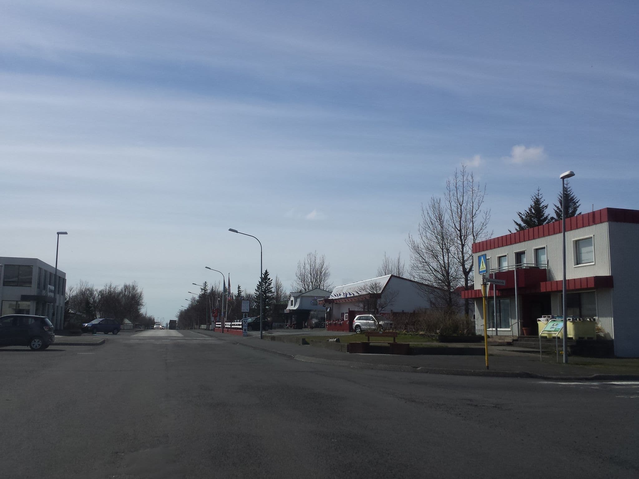 Street view near Hot Springs Hostel, Hveragerði — © stalfur (CC BY-SA · Mapillary)