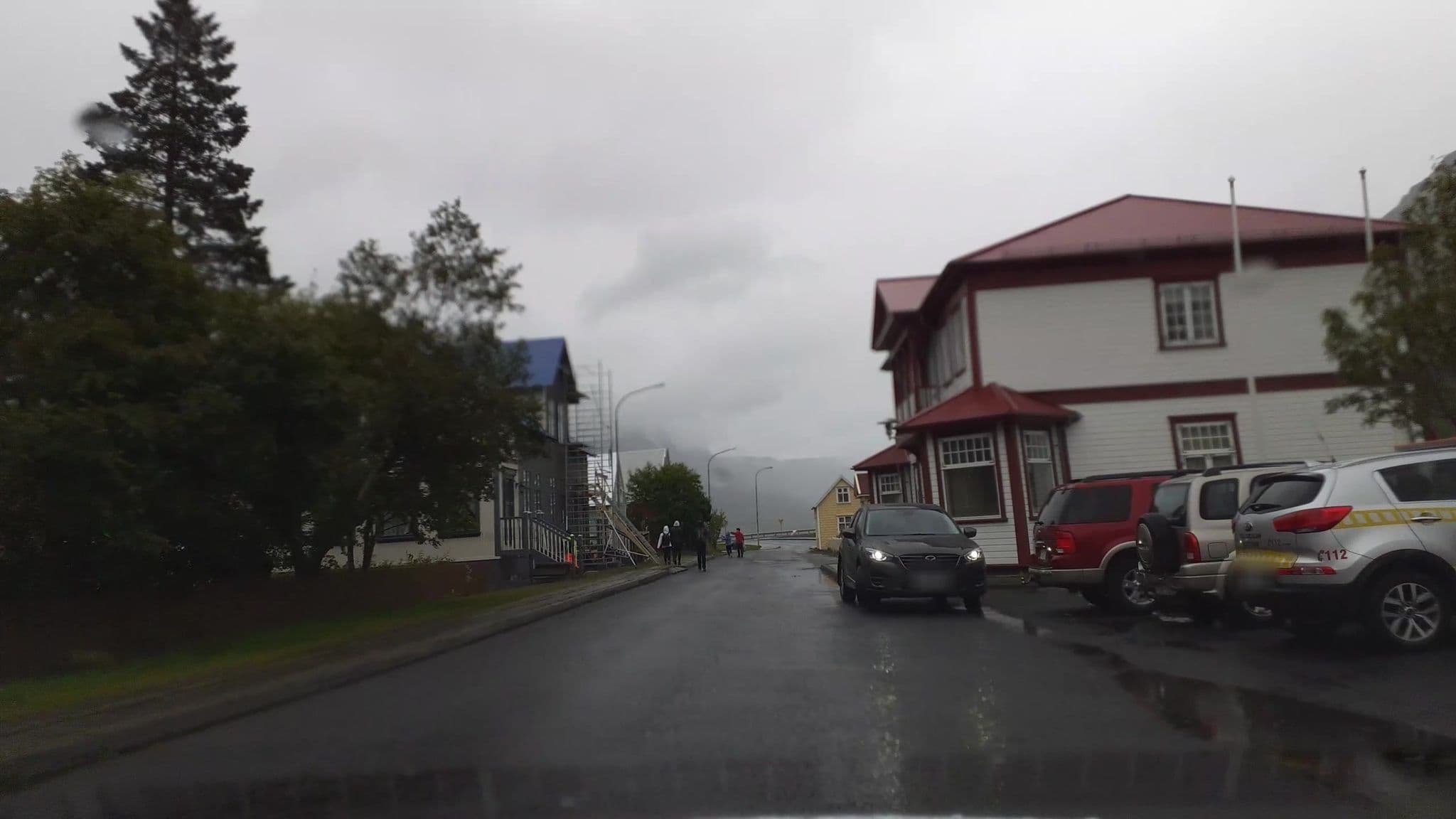 Street view near Bankinn Hotel, Egilsstaðir — © kjarrval (CC BY-SA · Mapillary)