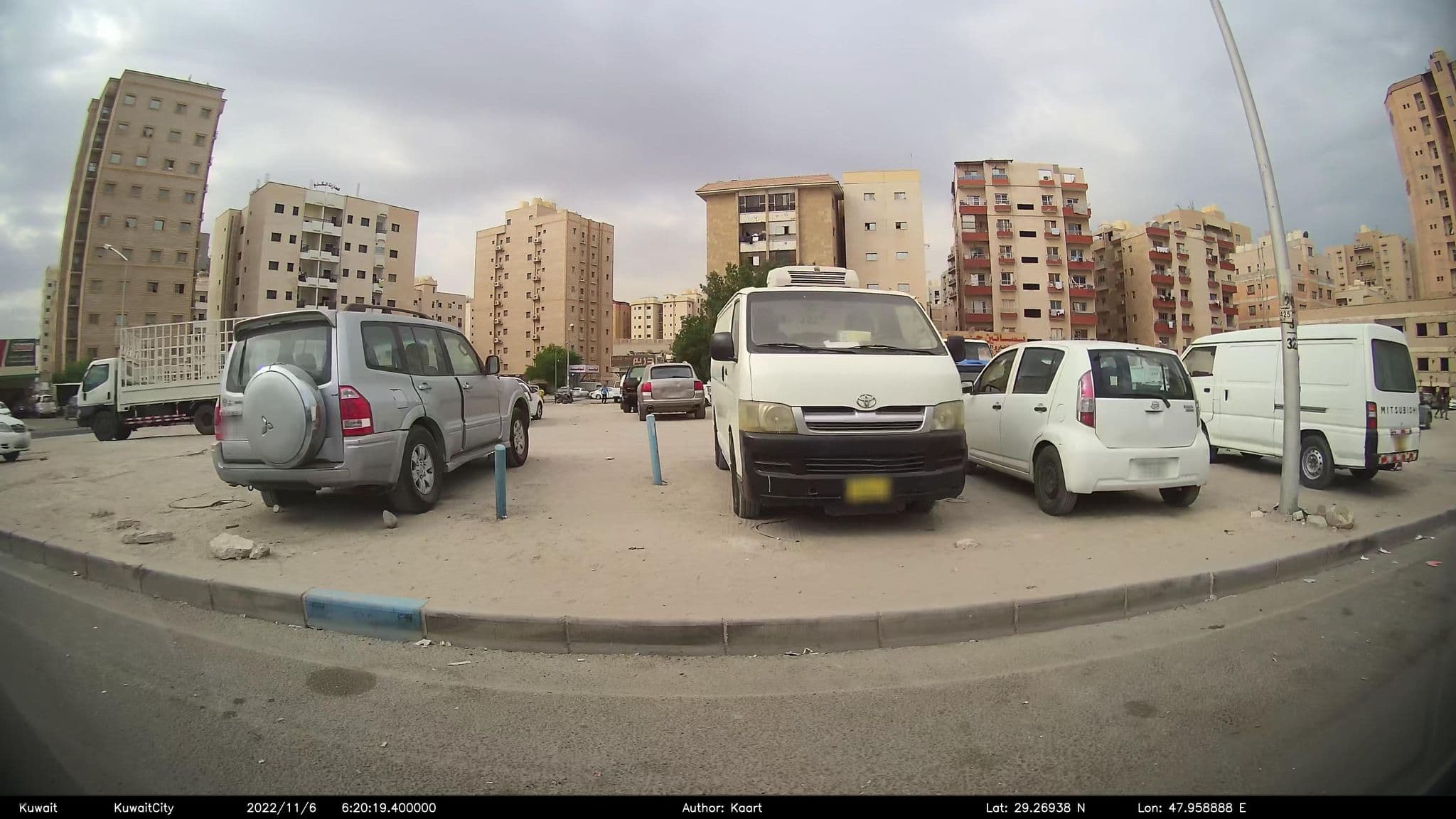 Street view near Hurzuk Palace, Al Farwānīyah — © kaart_2 (CC BY-SA · Mapillary)