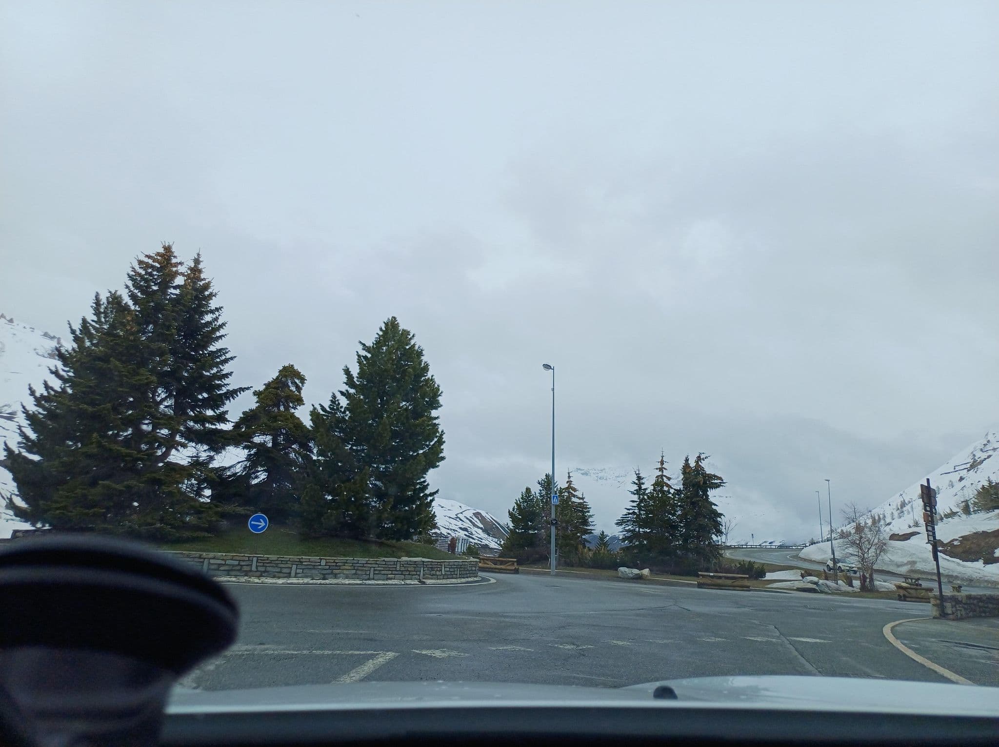Street view near L'Écrin du Val Claret, Tignes — © MatthieuF4FNE (CC BY-SA · Mapillary)