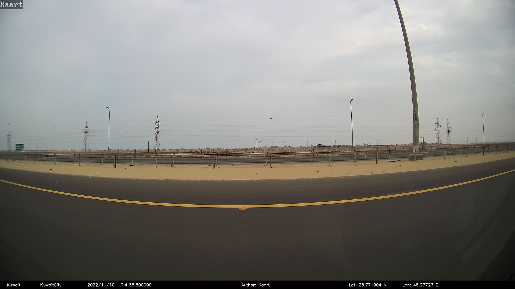 Street view near رايح شاليه, Al Wafrah — © kaart_2 (CC BY-SA · Mapillary)