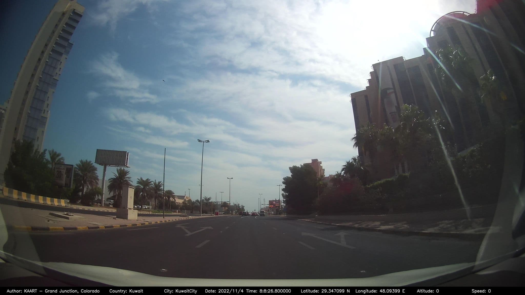 Street view near المؤتمر الخليجي للحقوق القانونيه, As Sālimīyah — © kaart_2 (CC BY-SA · Mapillary)