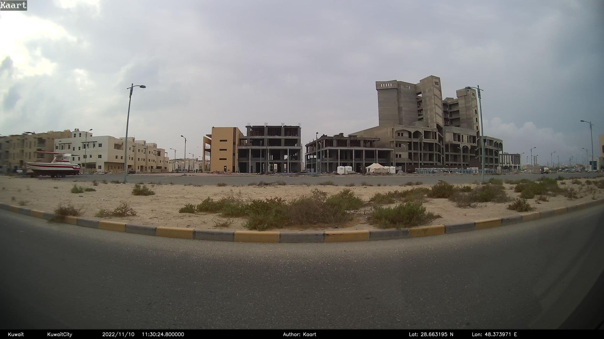 Street view near شاليه ربع اليخت, Al Wafrah — © kaart_2 (CC BY-SA · Mapillary)