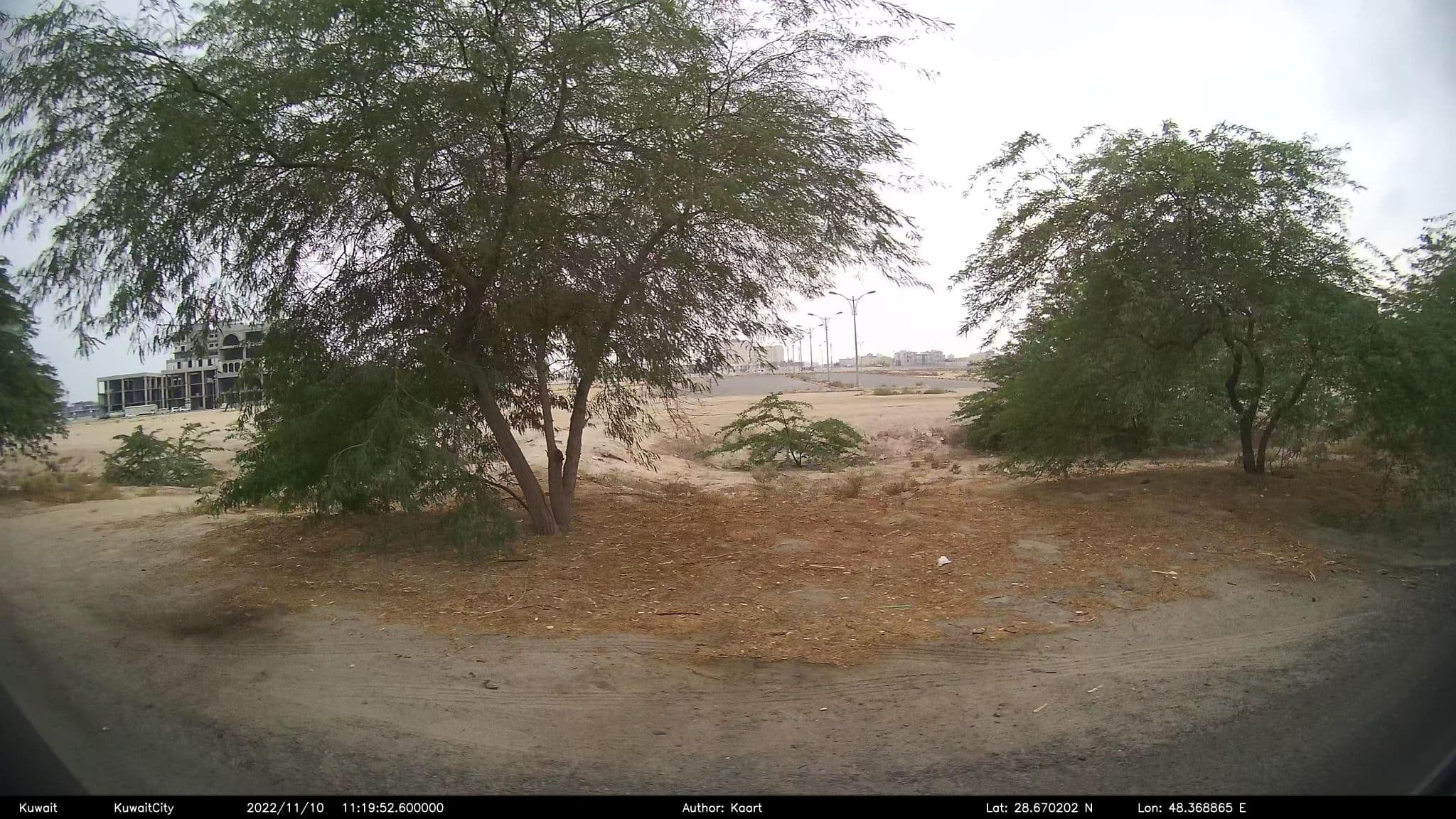 Street view near شاليهي الخوش واحد 🙈, Al Wafrah — © kaart_2 (CC BY-SA · Mapillary)