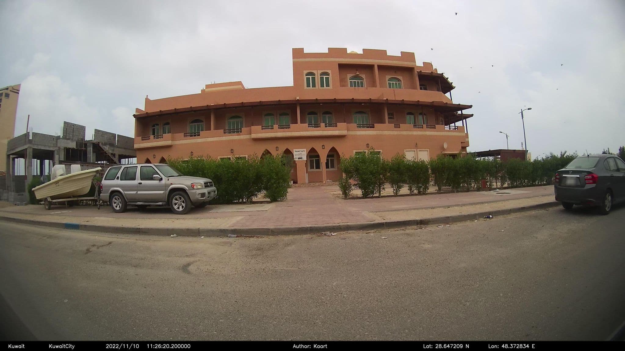 Street view near شاليه المسبحي, Al Wafrah — © kaart_2 (CC BY-SA · Mapillary)