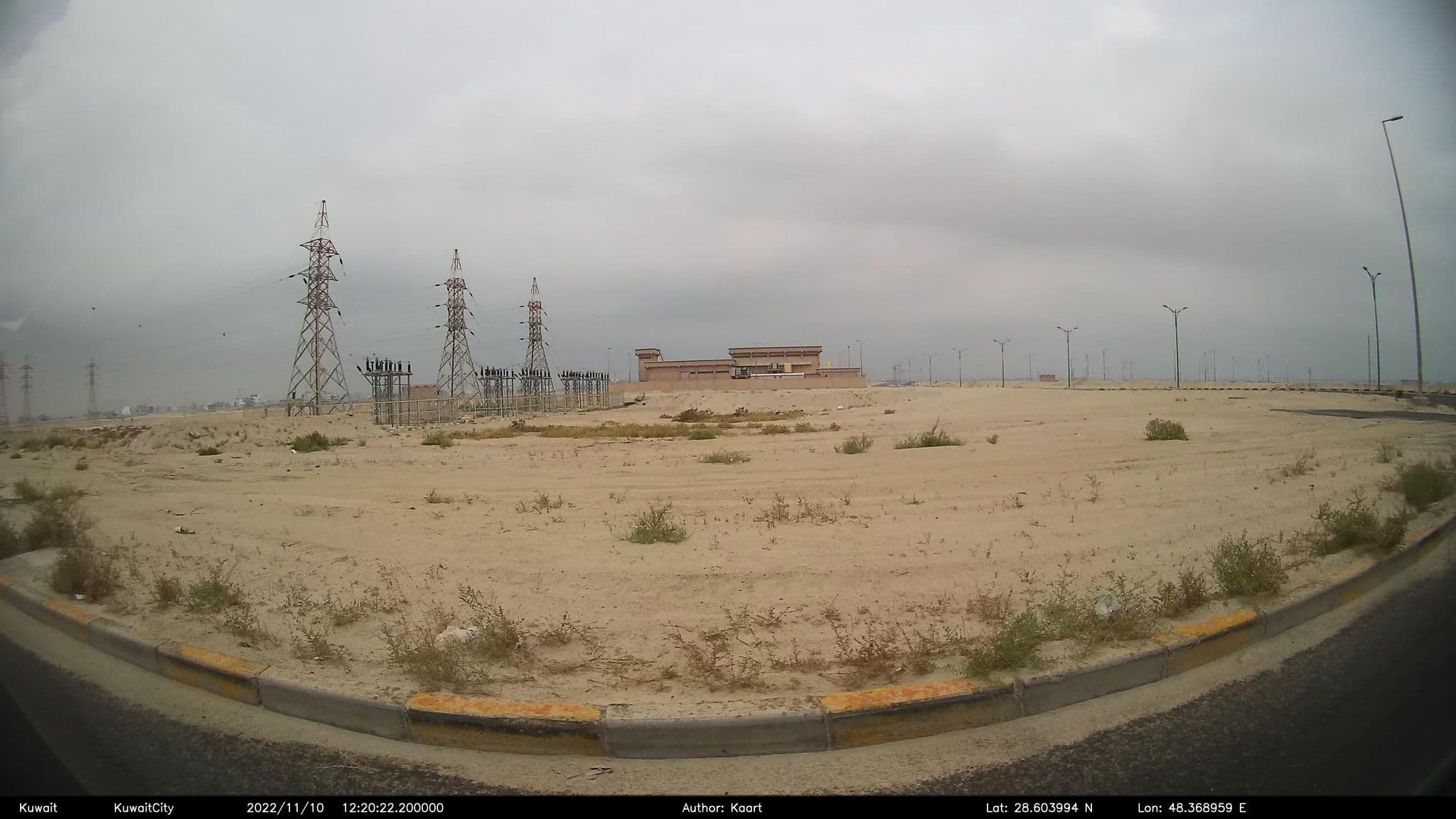 Street view near شالية دشتي🌴., Al Wafrah — © kaart_2 (CC BY-SA · Mapillary)