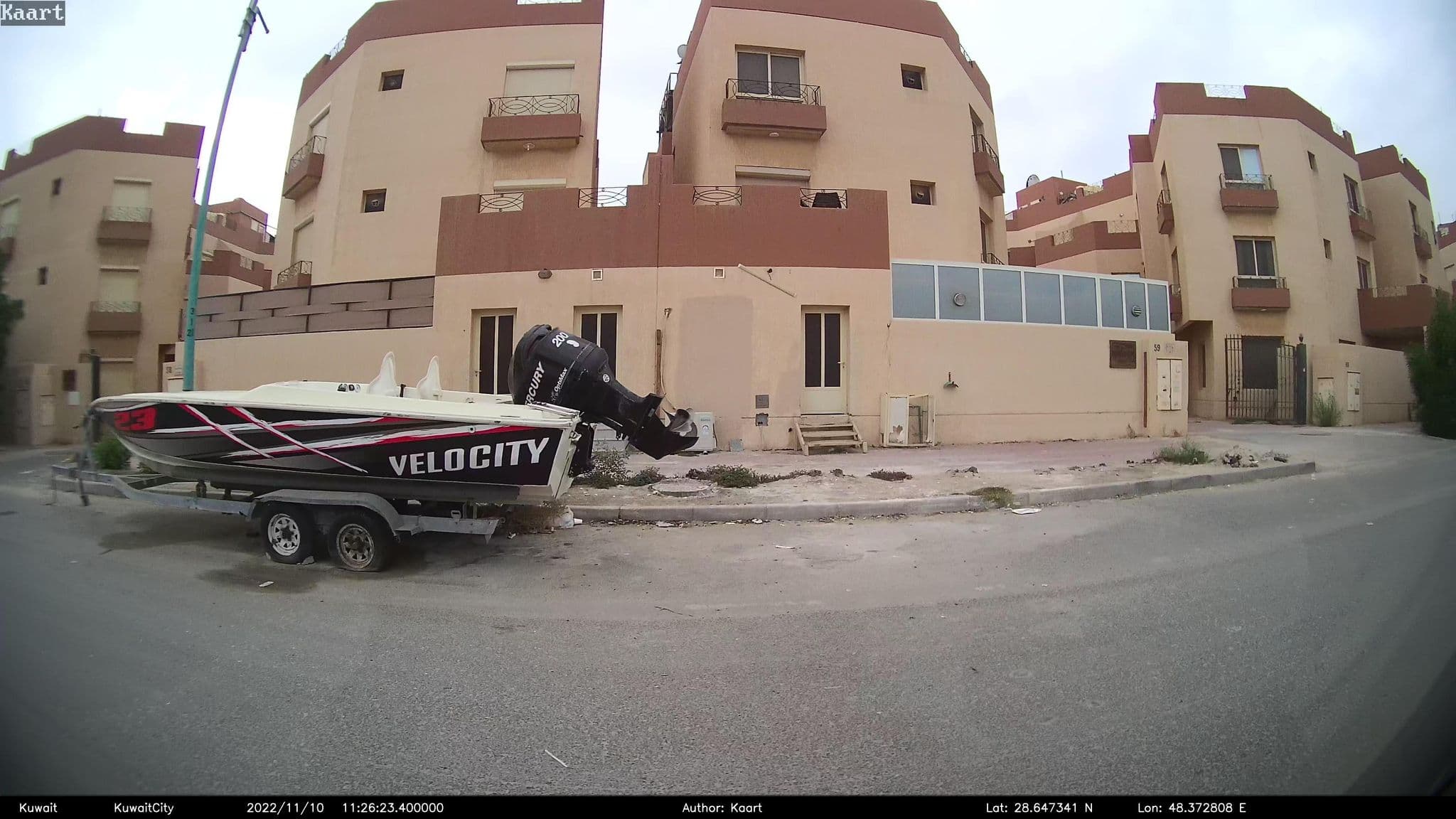 Street view near شاليه 59, Al Wafrah — © kaart_2 (CC BY-SA · Mapillary)